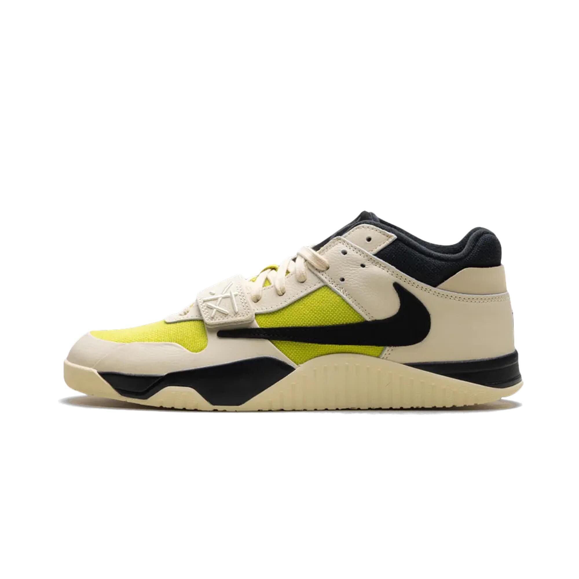 Jordan - Air Jordan Jumpman Jack Tr Travis Scott Muslin Bright Cactus - Chaussures De Sport - Beige - Decathlon