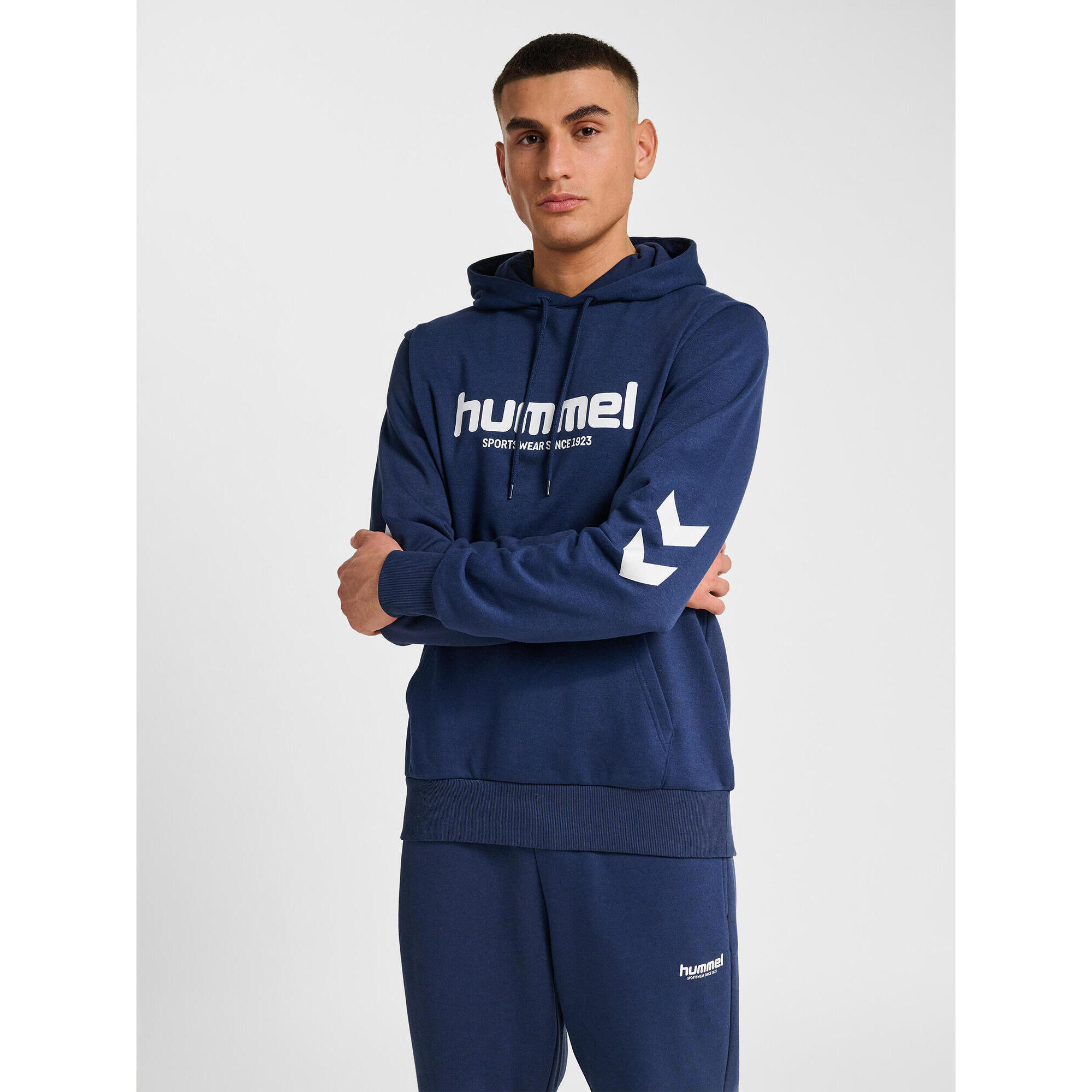 Hummel - Fermeture À Cordon Chaussure D'Intérieur Hmllegacy Homme Hummel - Pull - Bleu|vert - Decathlon