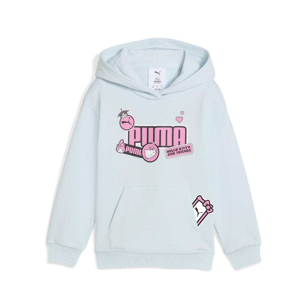 Hood Puma X Hello Kitty Friends Relaxed Gra, White, Kids