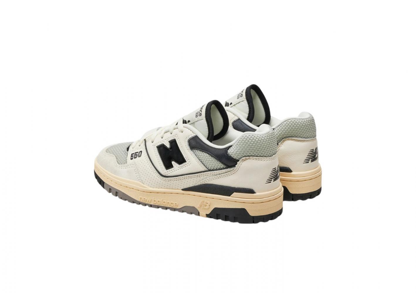 Scarpe Da Ginnastica New Balance Modello Cpc Bb550 Cpc Colore Bianco 3/5