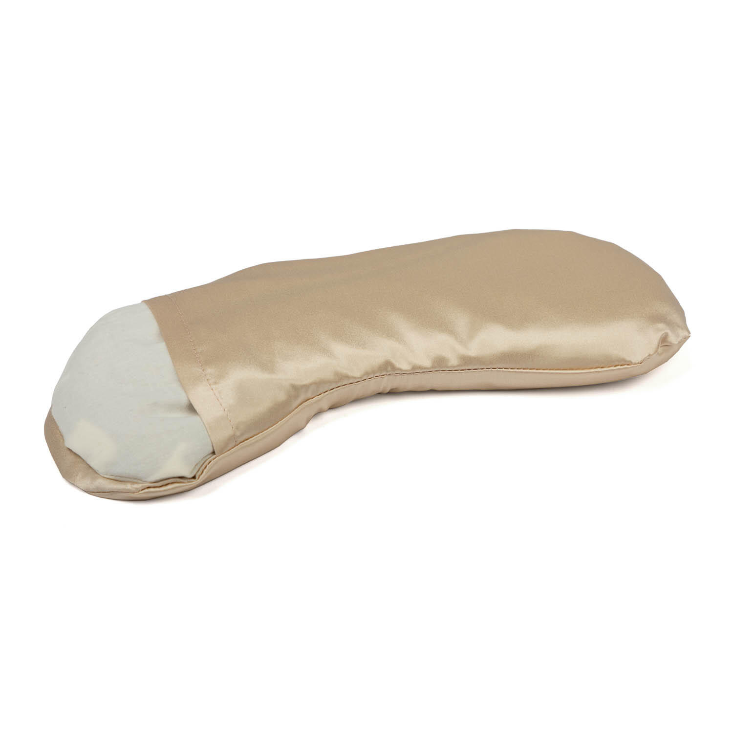 Augenkissen Seide beige 3/6