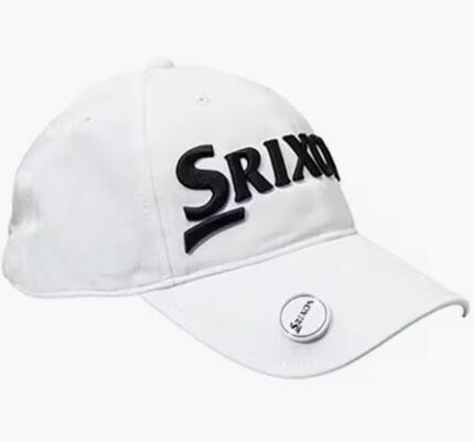 Srixon Ball Marker Cap, Casquette de golf colorée pour hommes, rose