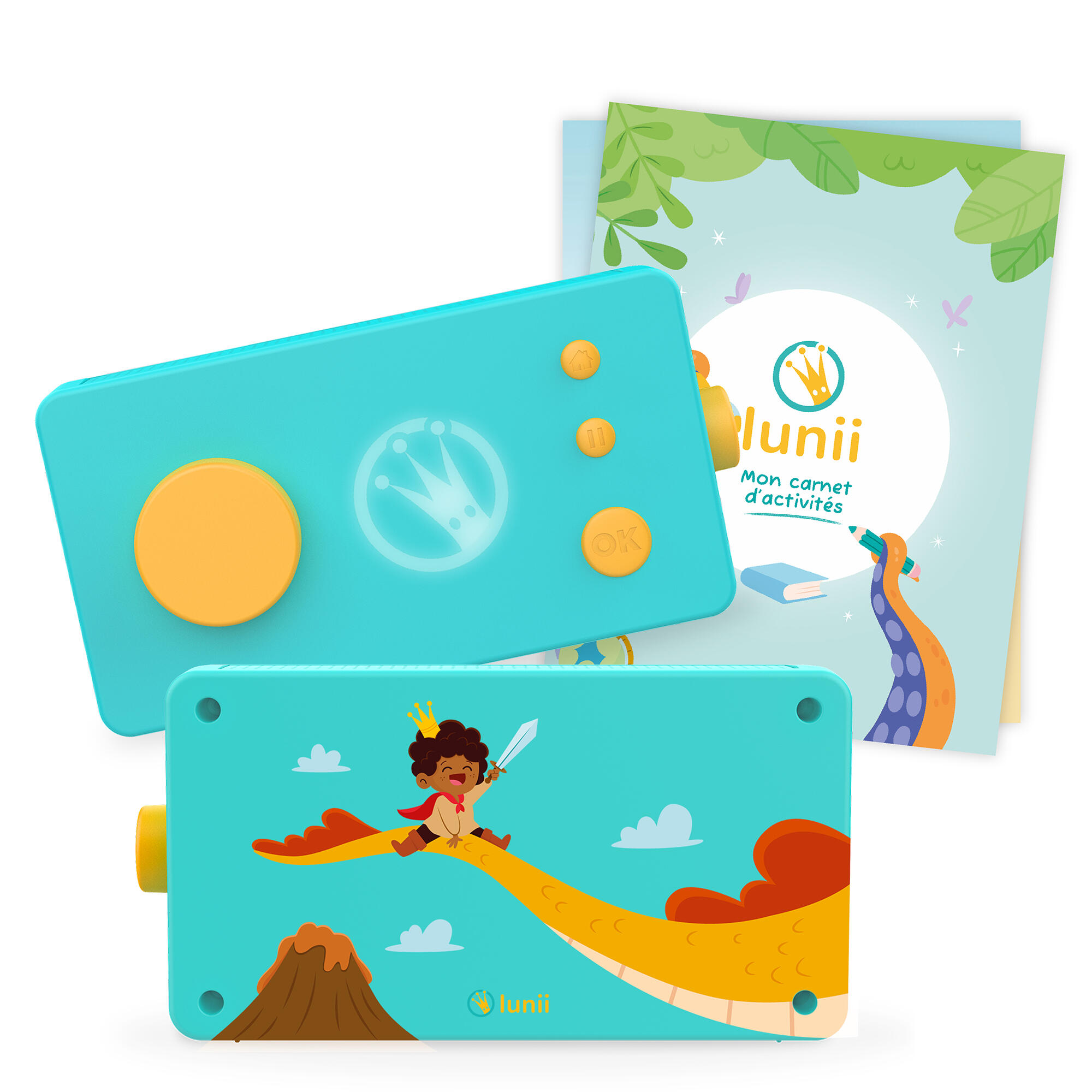 Lunii - Lunii – Fabrique À Histoires Avec Livres Audio – Thème Aventures Fantastiques - Appareil D'Endormissement - Taille Unique - Decathlon