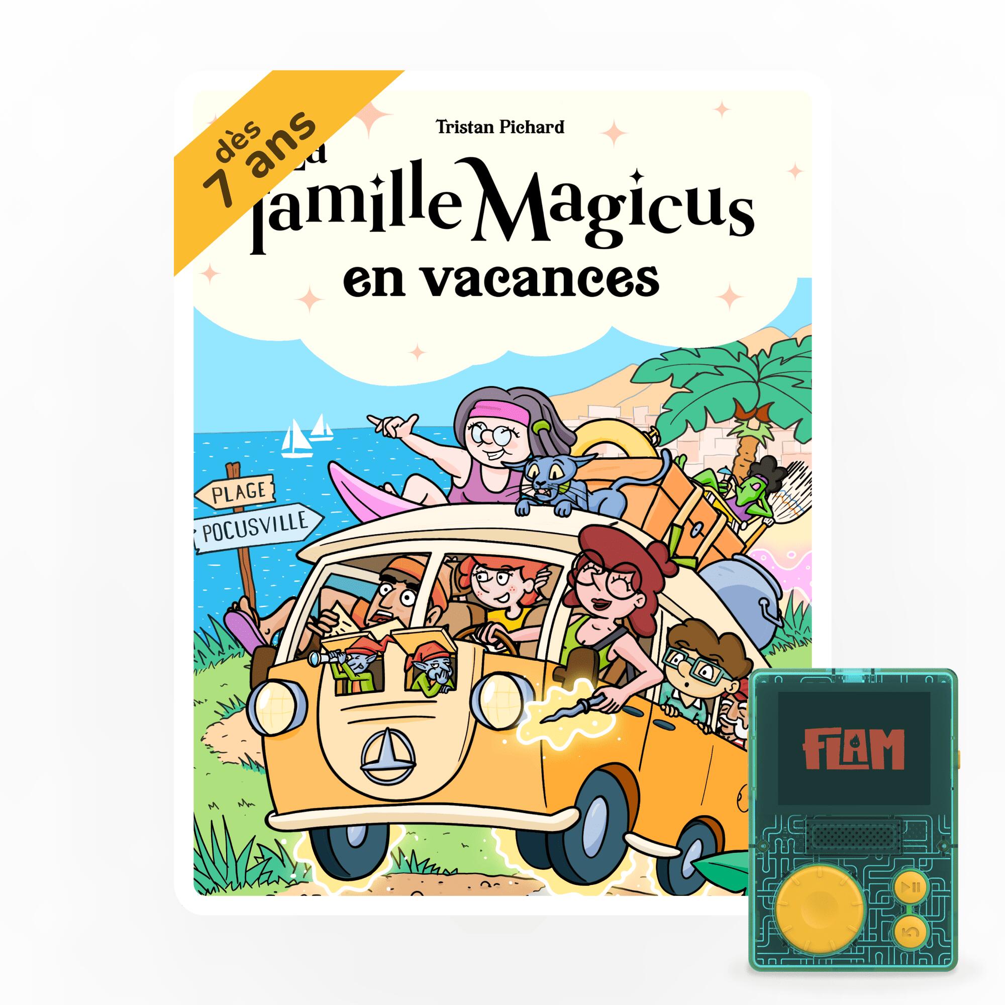 Lunii – La Famille Magicus en Vacances – Livre audio interactif 1/6