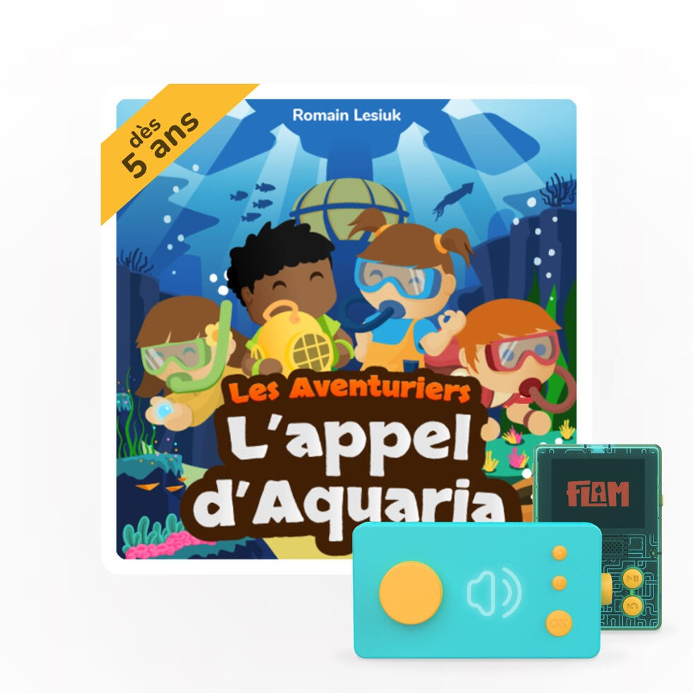 Lunii – L’Appel d’Aquaria – Livre audio interactif 1/6