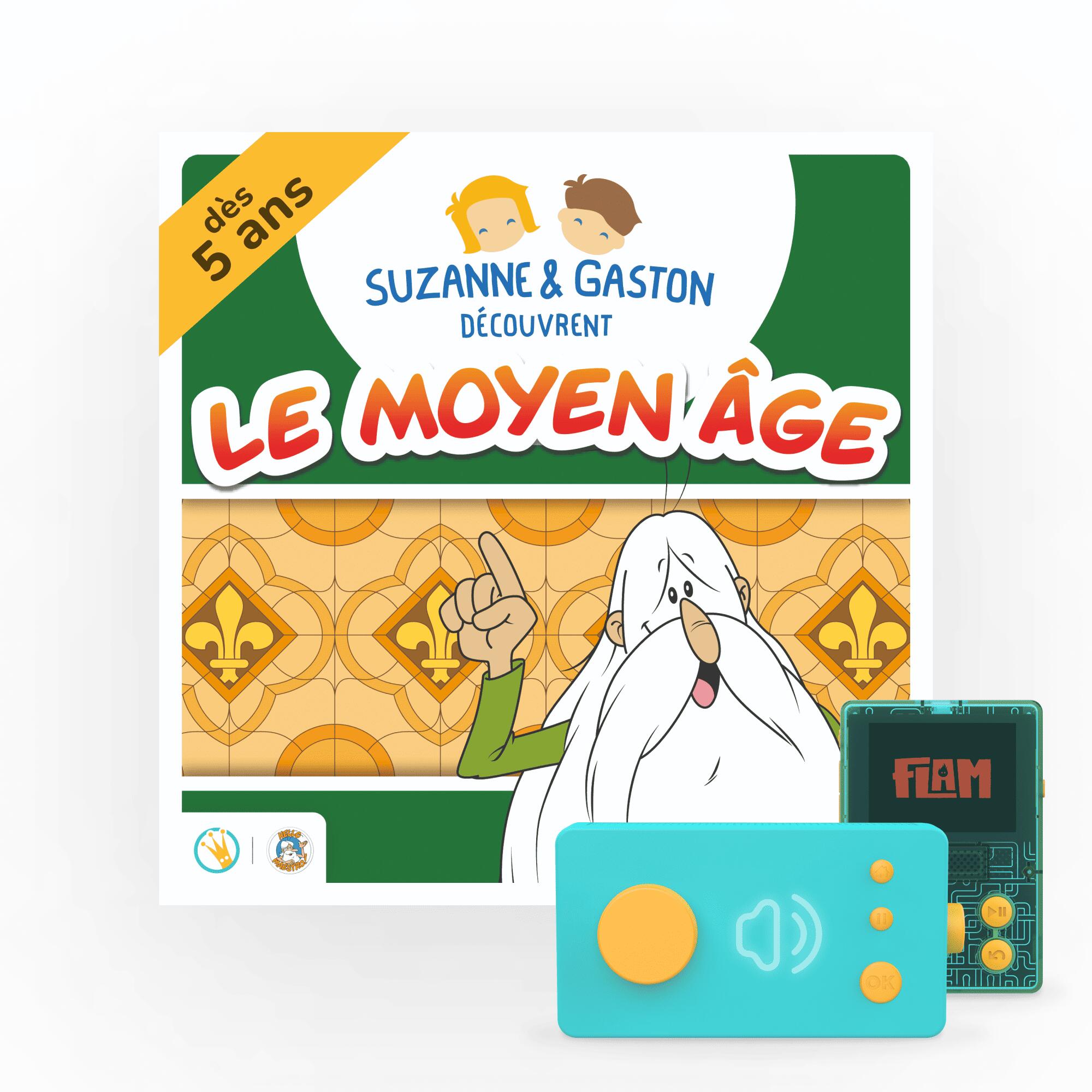 Lunii – Suzanne & Gaston – Le Moyen Âge – Livre audio interactif 1/6