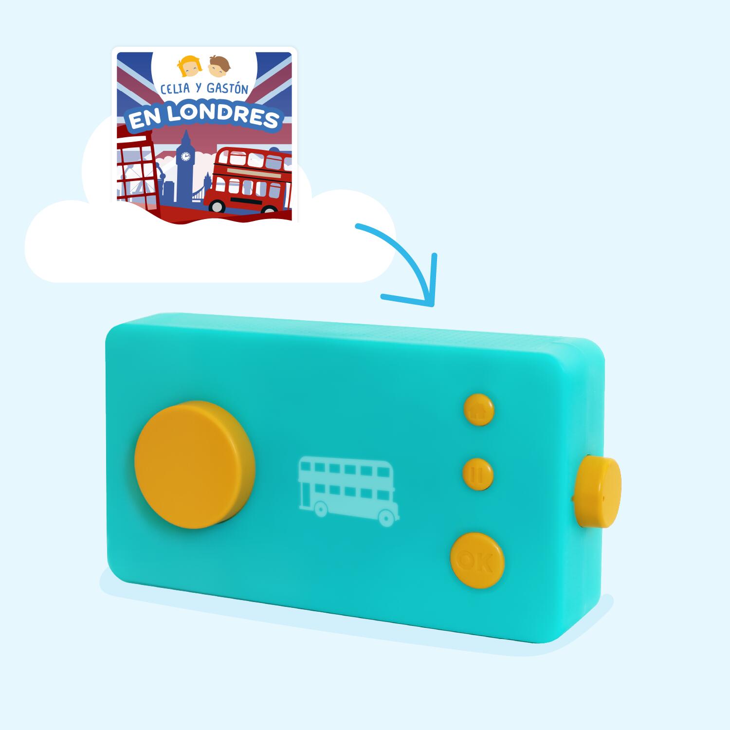Lunii – Suzanne & Gaston à Londres – Livre audio interactif 3/6