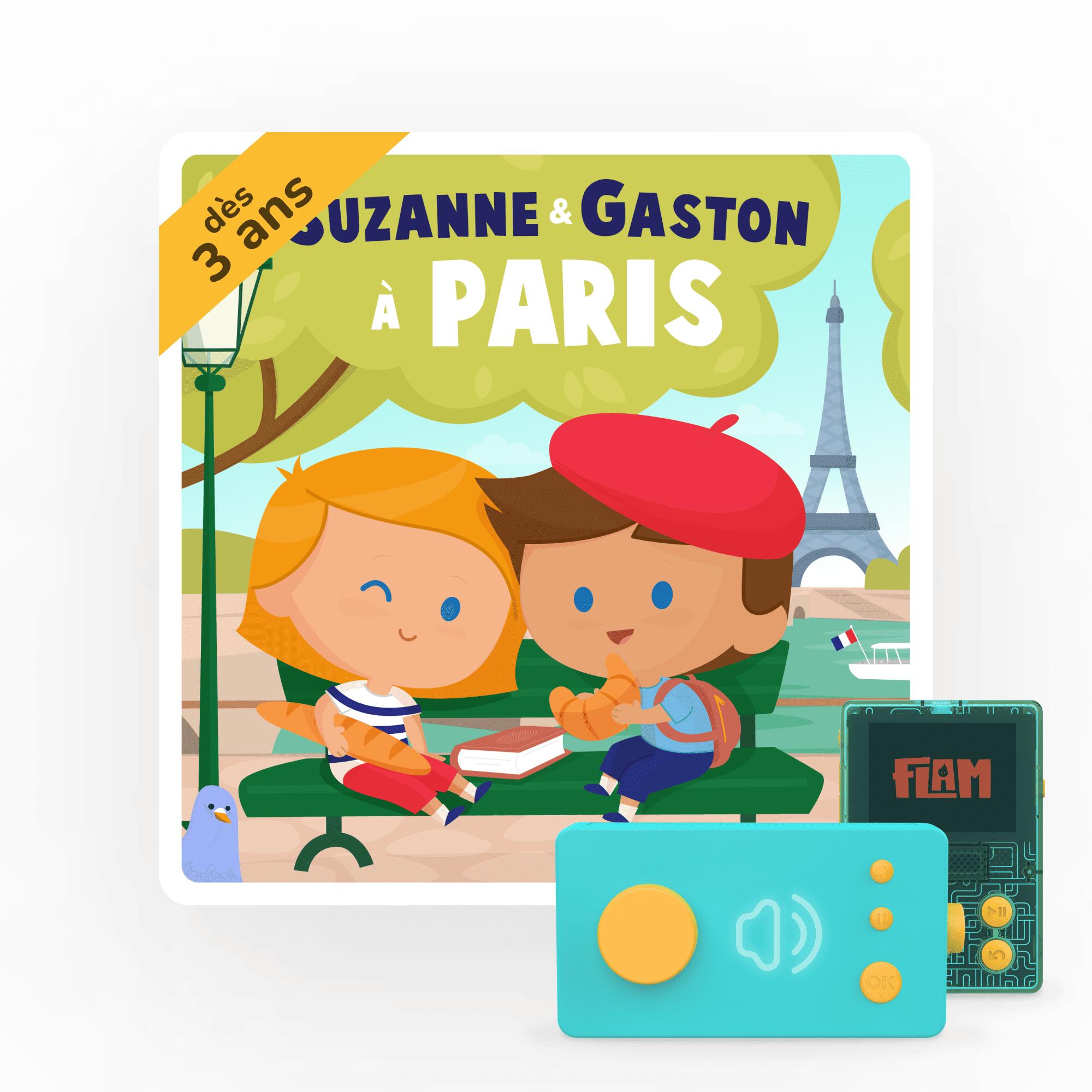 Lunii – Suzanne & Gaston à Paris – Livre audio interactif 1/6
