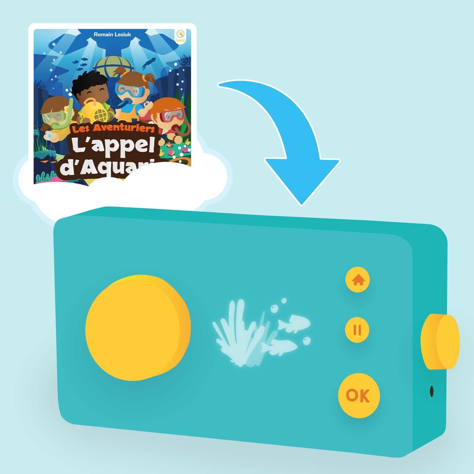 Lunii – L’Appel d’Aquaria – Livre audio interactif 3/6