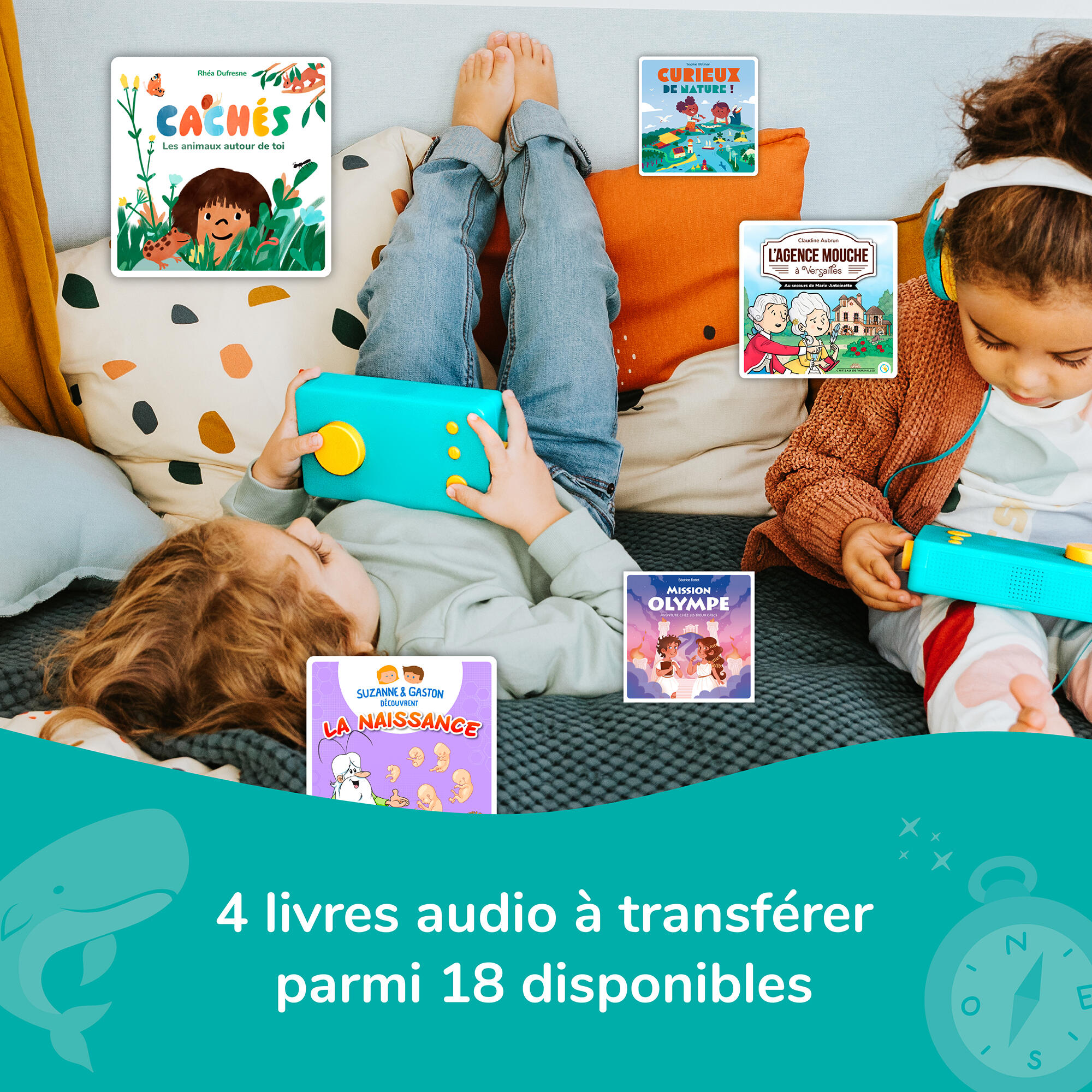 Lunii – Fabrique à Histoires avec livres audio – Thème Apprendre en s’amusant 2/6
