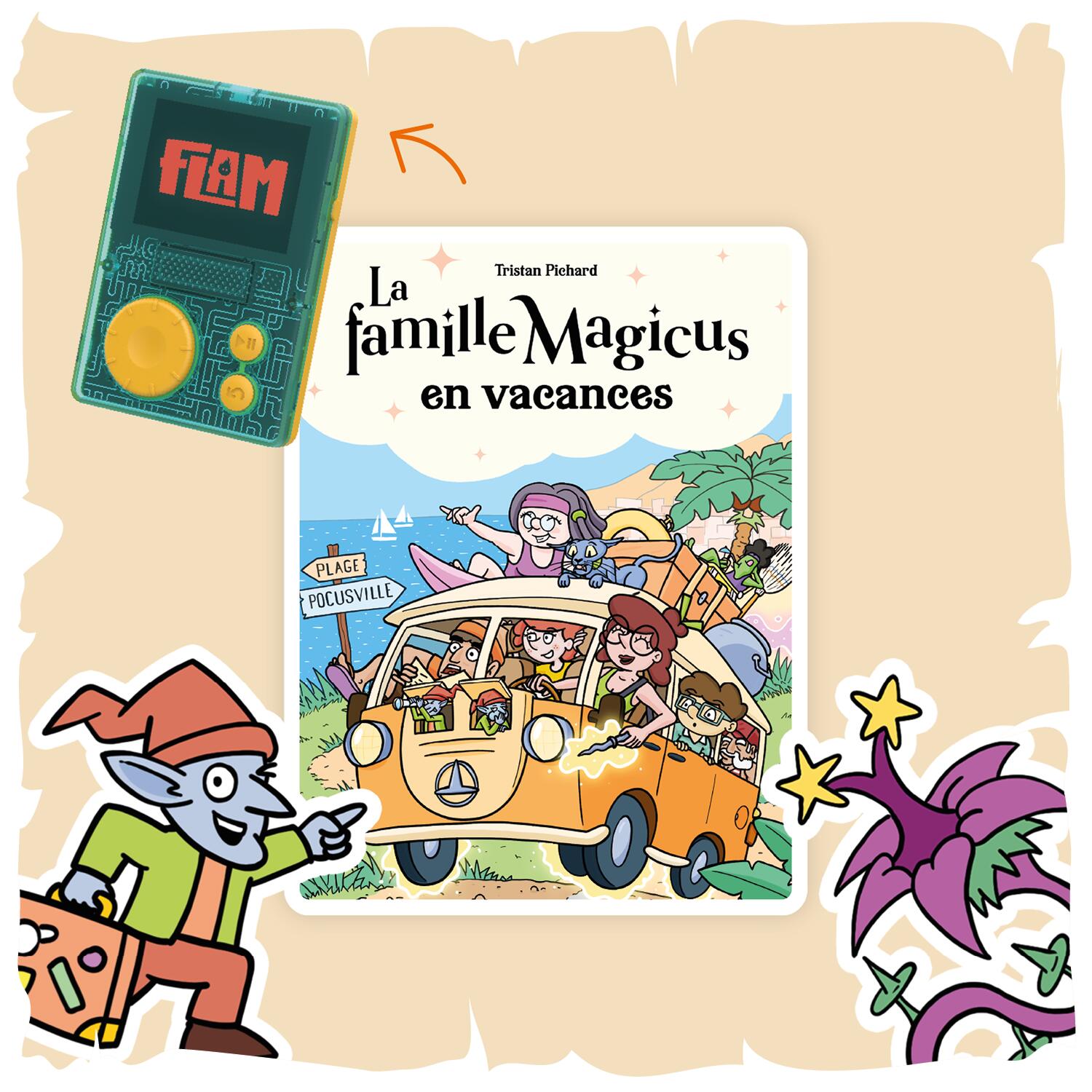 Lunii – La Famille Magicus en Vacances – Livre audio interactif 2/6