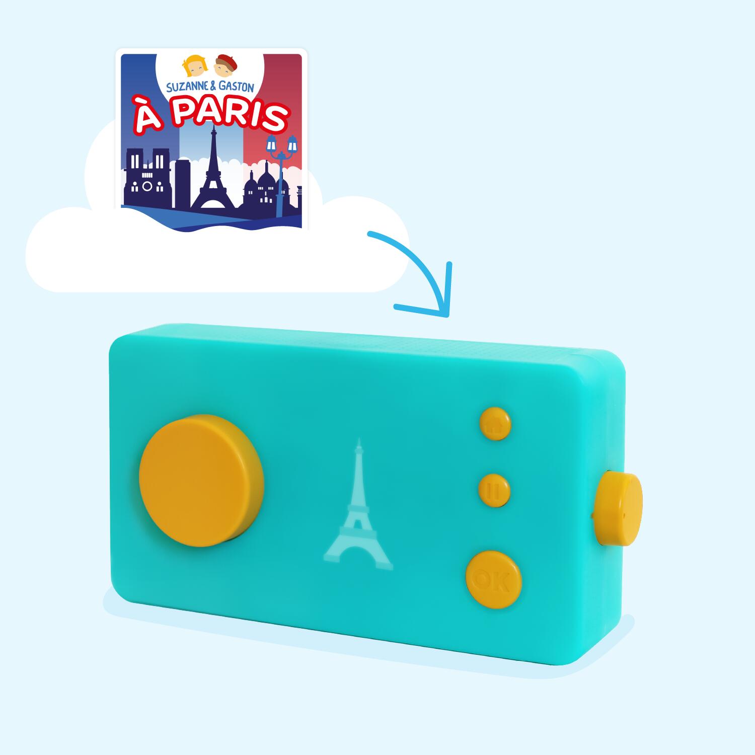 Lunii – Suzanne & Gaston à Paris – Livre audio interactif 3/6