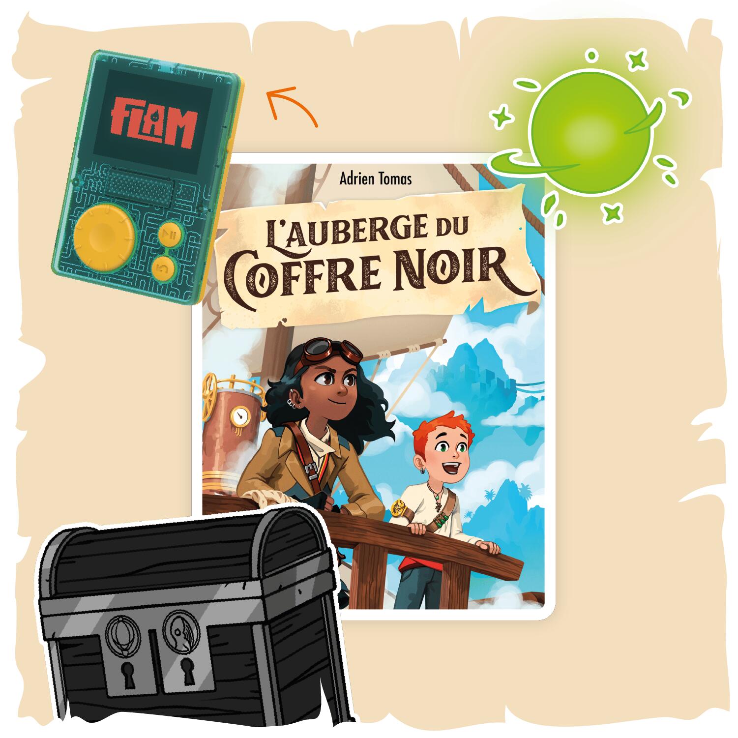 Lunii – L’Auberge du Coffre Noir – Livre audio interactif 2/6