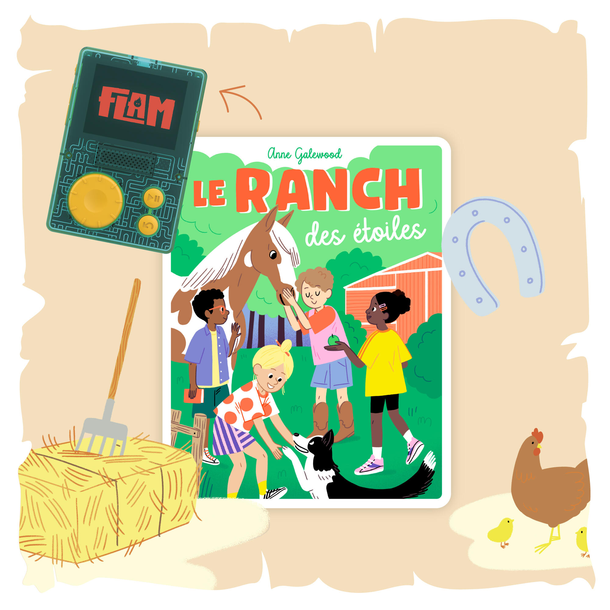 Lunii – Le ranch des étoiles – Livre audio interactif 2/3