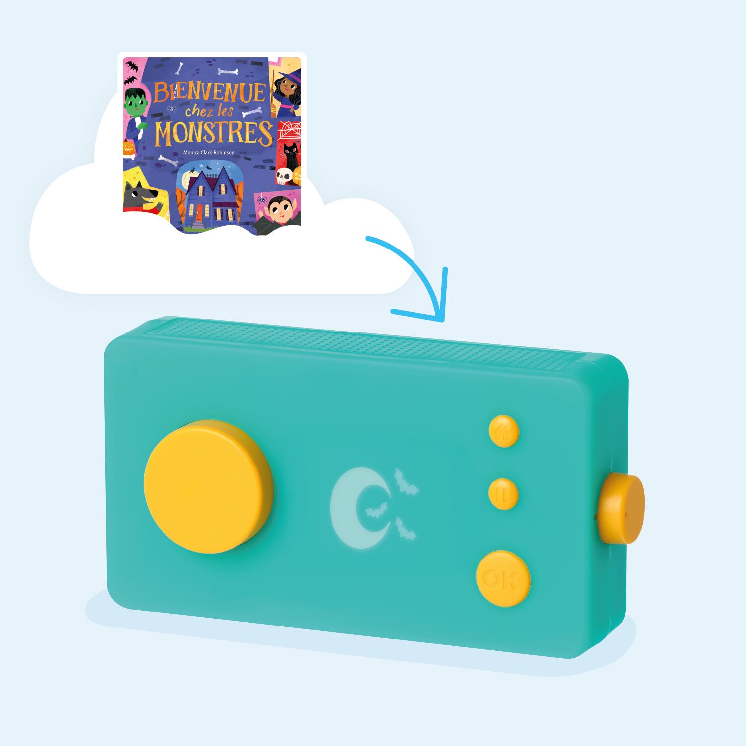 Lunii – Bienvenue chez les Monstres – Livre audio interactif 2/5