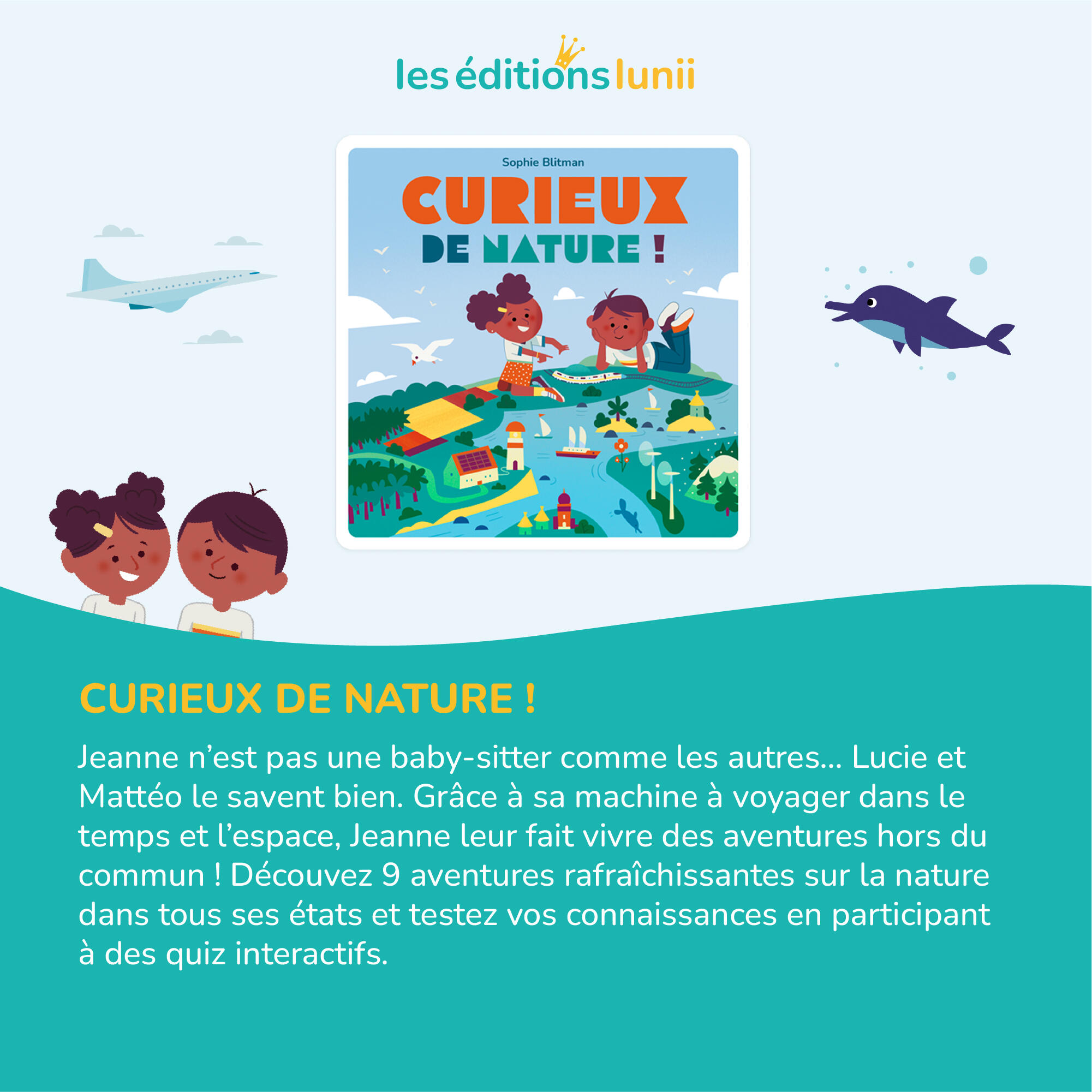 Lunii – Curieux de nature – Livre audio interactif 2/3