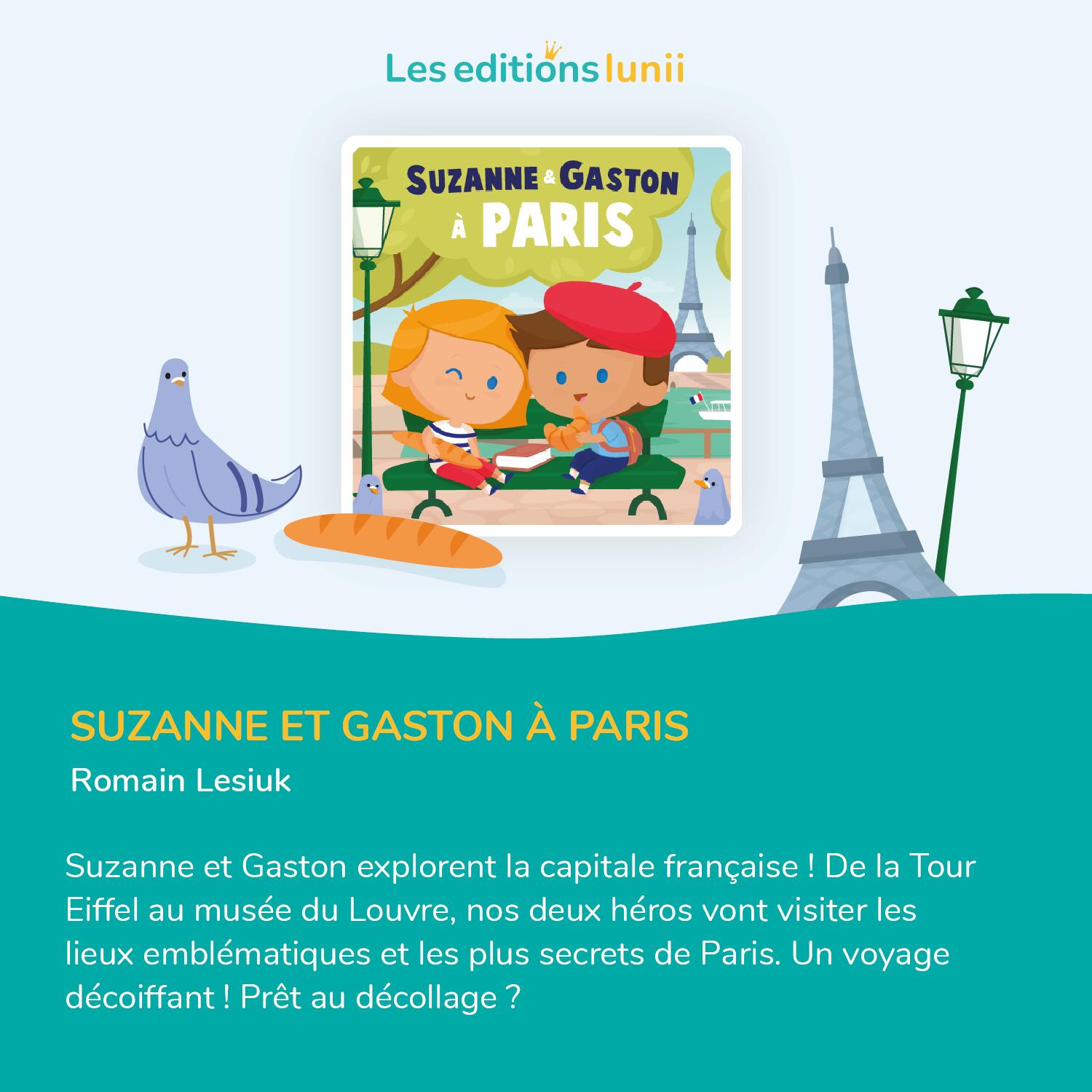 Lunii – Suzanne & Gaston à Paris – Livre audio interactif 2/6
