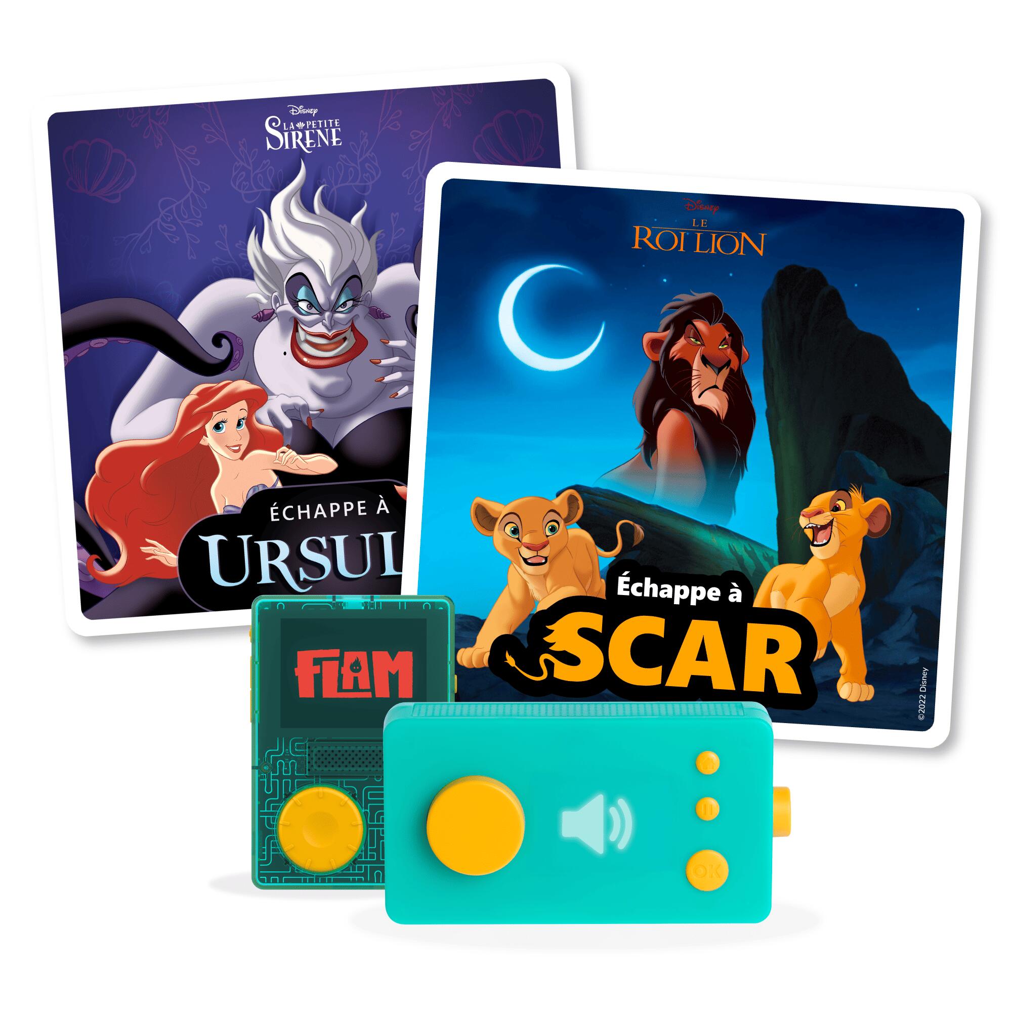 Lunii – 2 livres audio Disney interactifs – Défi vilain 1/6