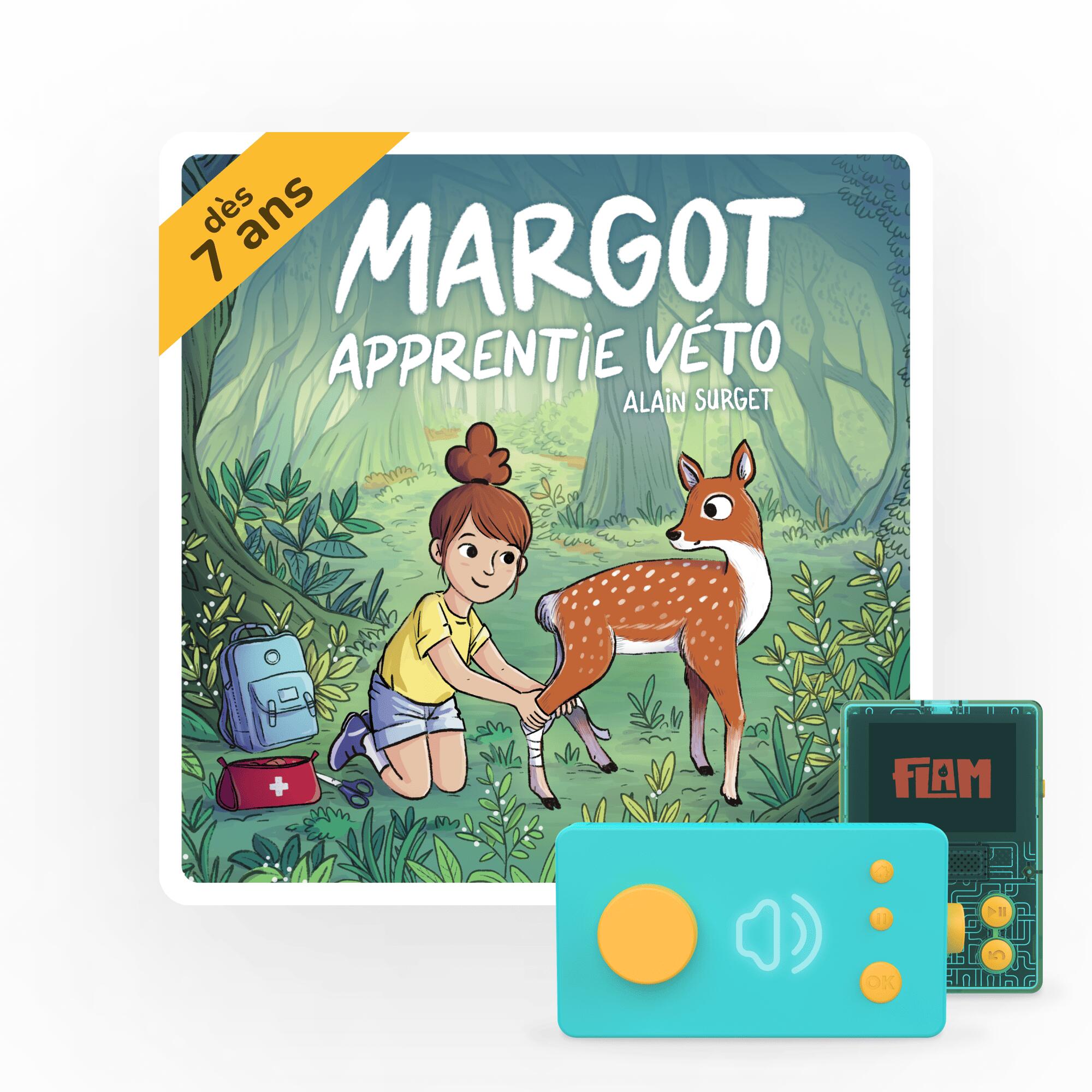 Lunii – Margot Apprentie Véto – Livre audio interactif 1/6