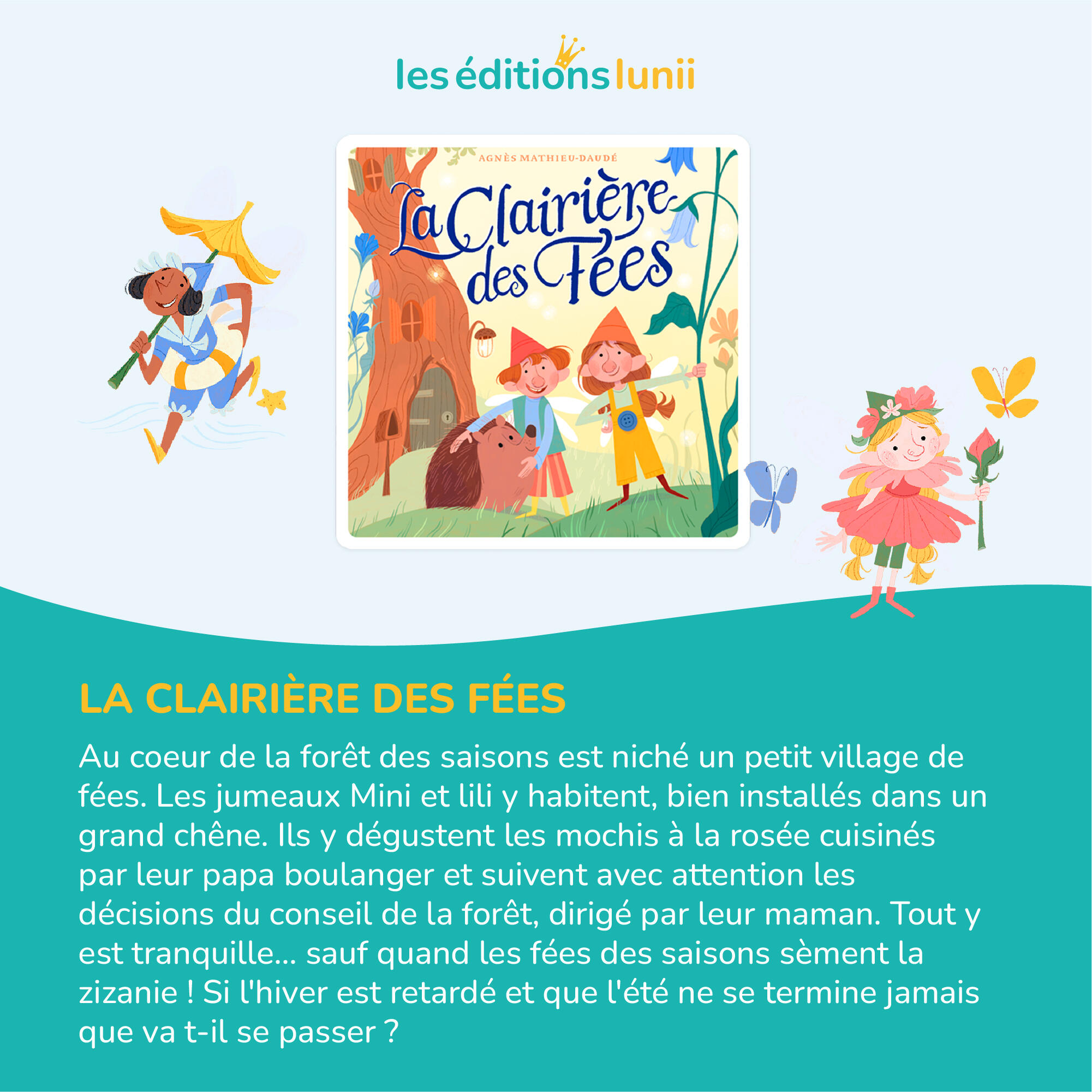 Lunii – La clairière des fées – Livre audio interactif 2/3