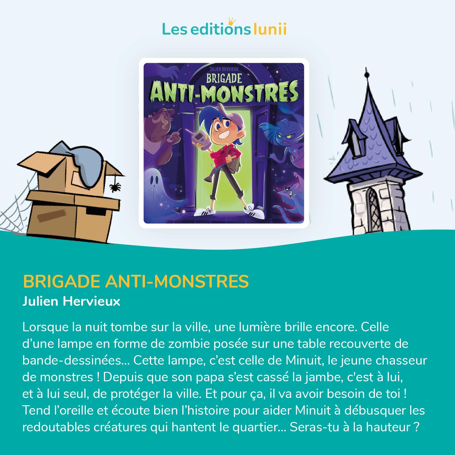 Lunii – Brigade Anti-Monstres – Livre audio interactif 2/6