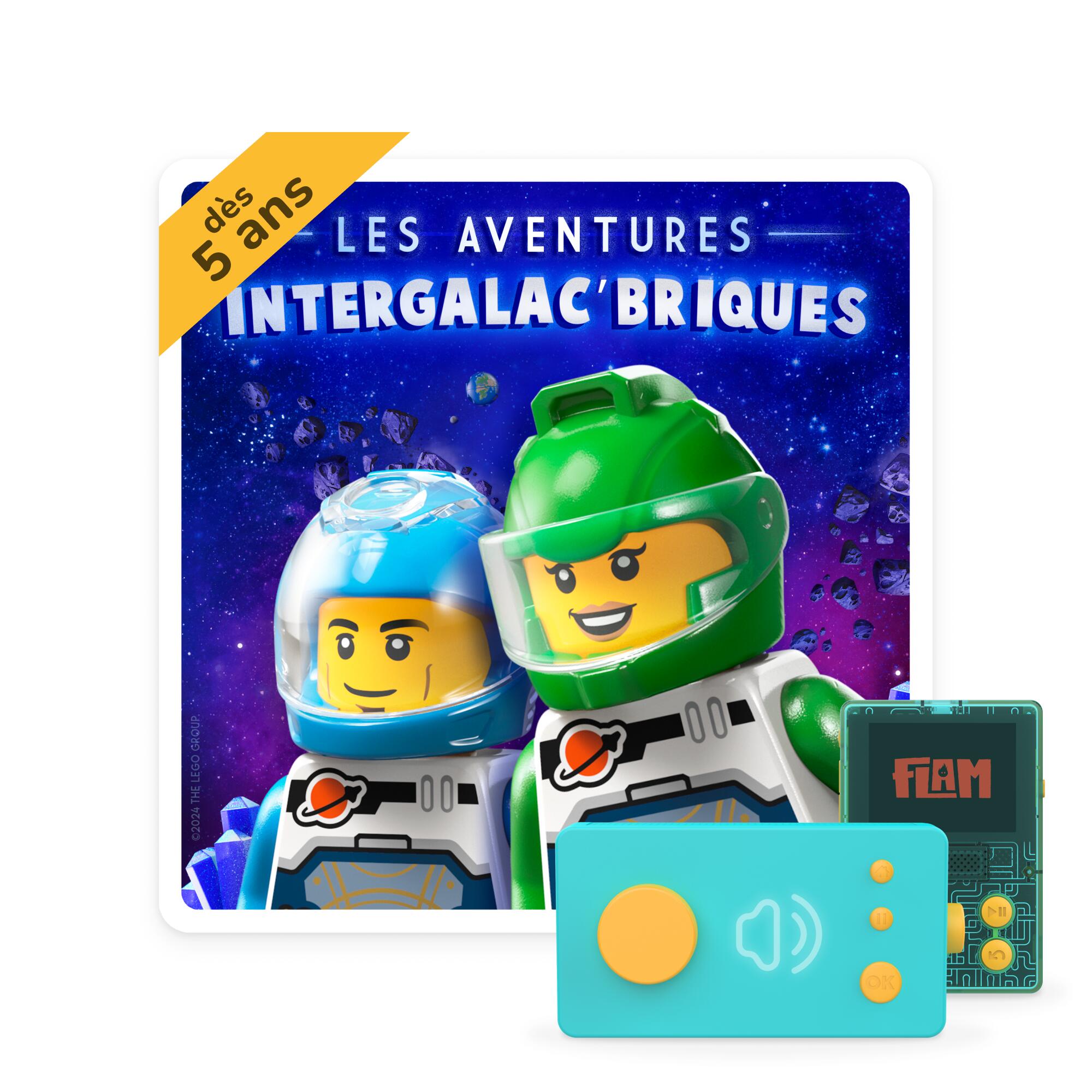 Lunii – Coffret Les Aventures Intergalac'Briques | Livre Audio dès 5 ans 1/3