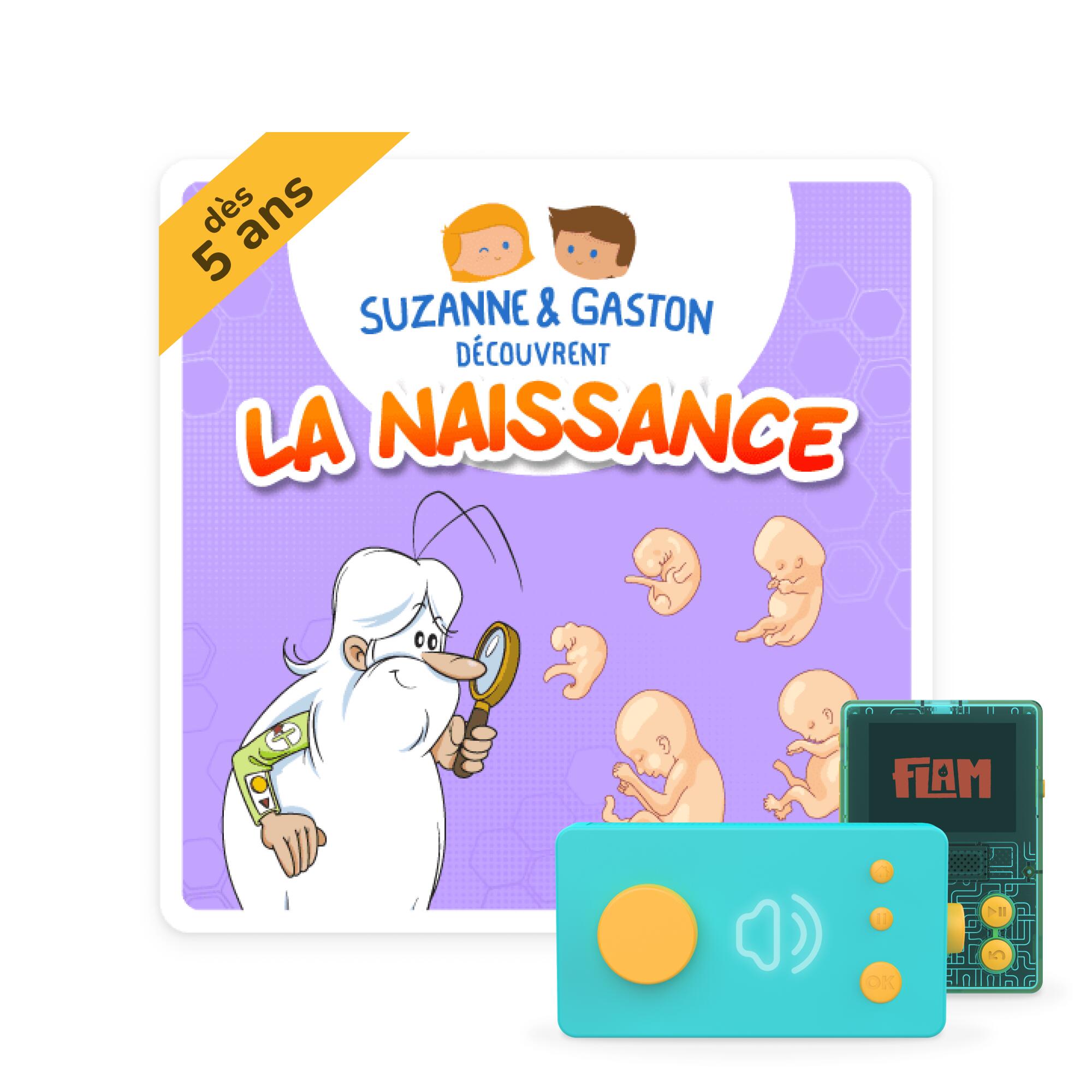 Lunii – Suzanne & Gaston – La Naissance – Livre audio 1/3