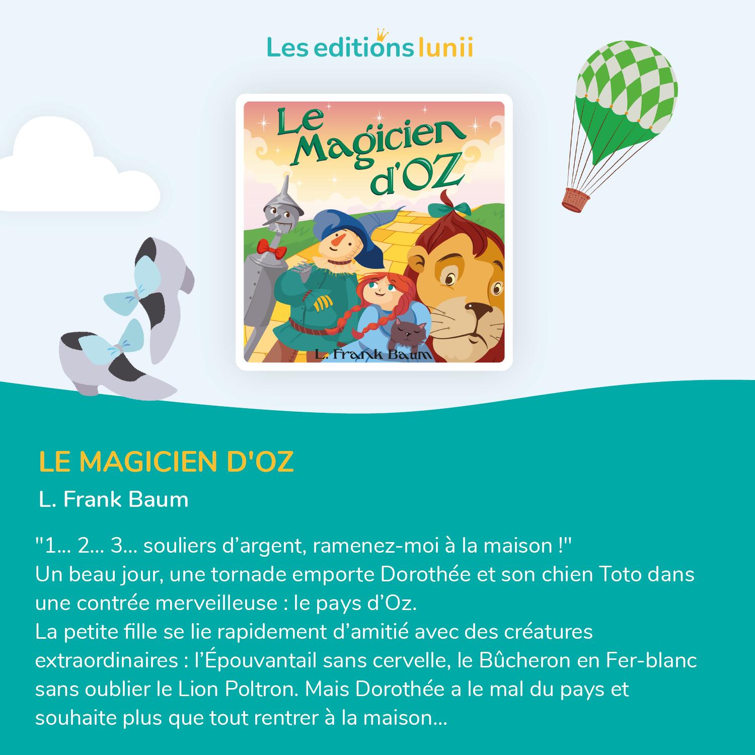 Lunii – Le Magicien d’Oz – Livre audio interactif 2/5