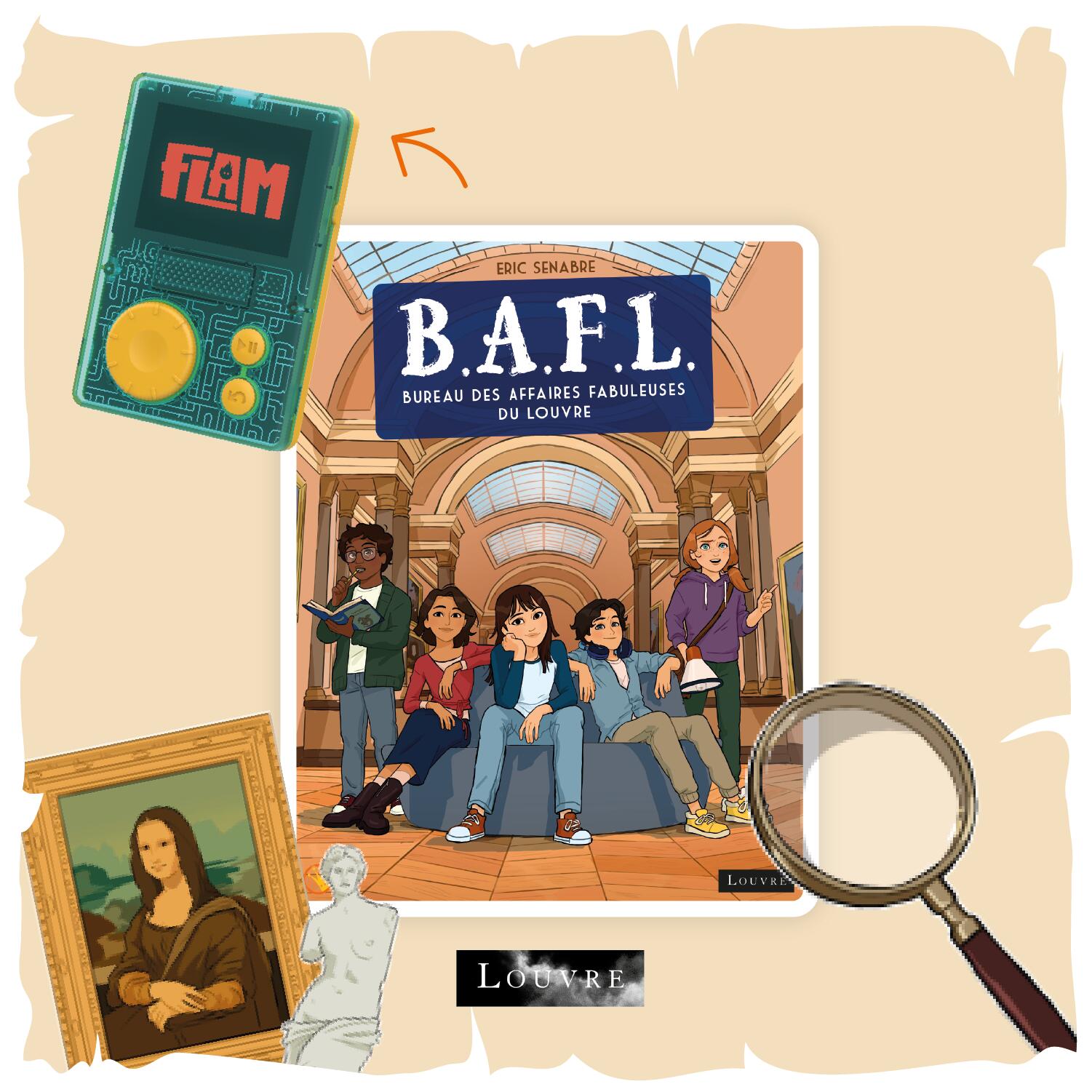 Lunii – Bureau des Affaires Fabuleuses du Louvre – Livre audio interactif 2/6