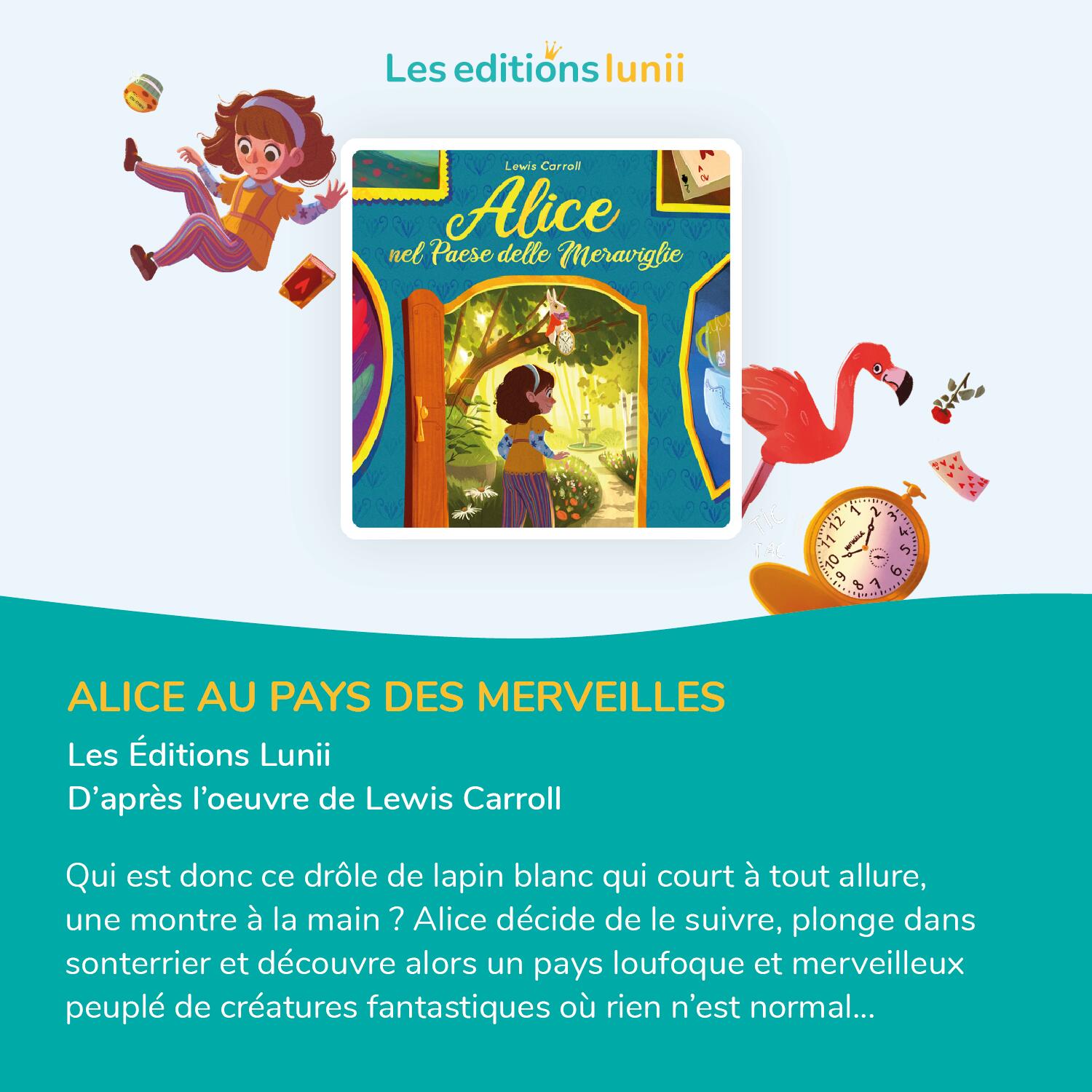 Lunii – Alice au pays des merveilles – Livre audio interactif 2/6