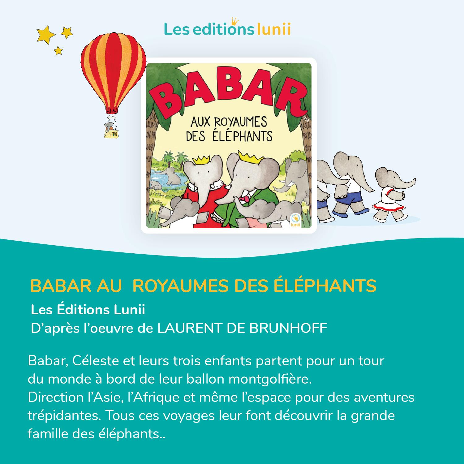 Lunii – Babar – Livre audio interactif 2/6