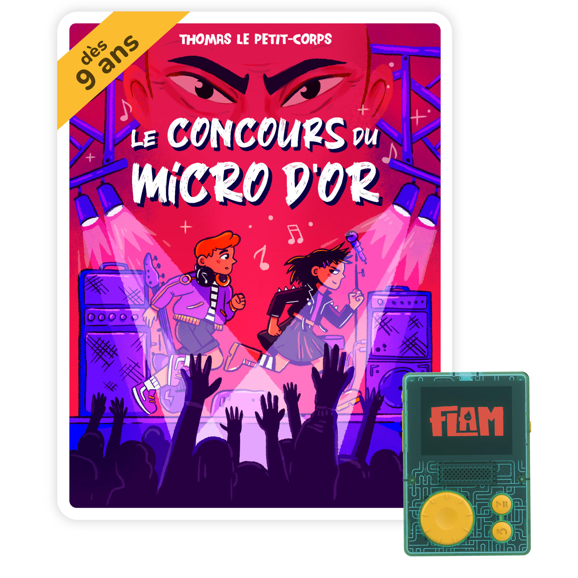 Lunii – Le concours du Micro d’Or – Livre audio 1/3