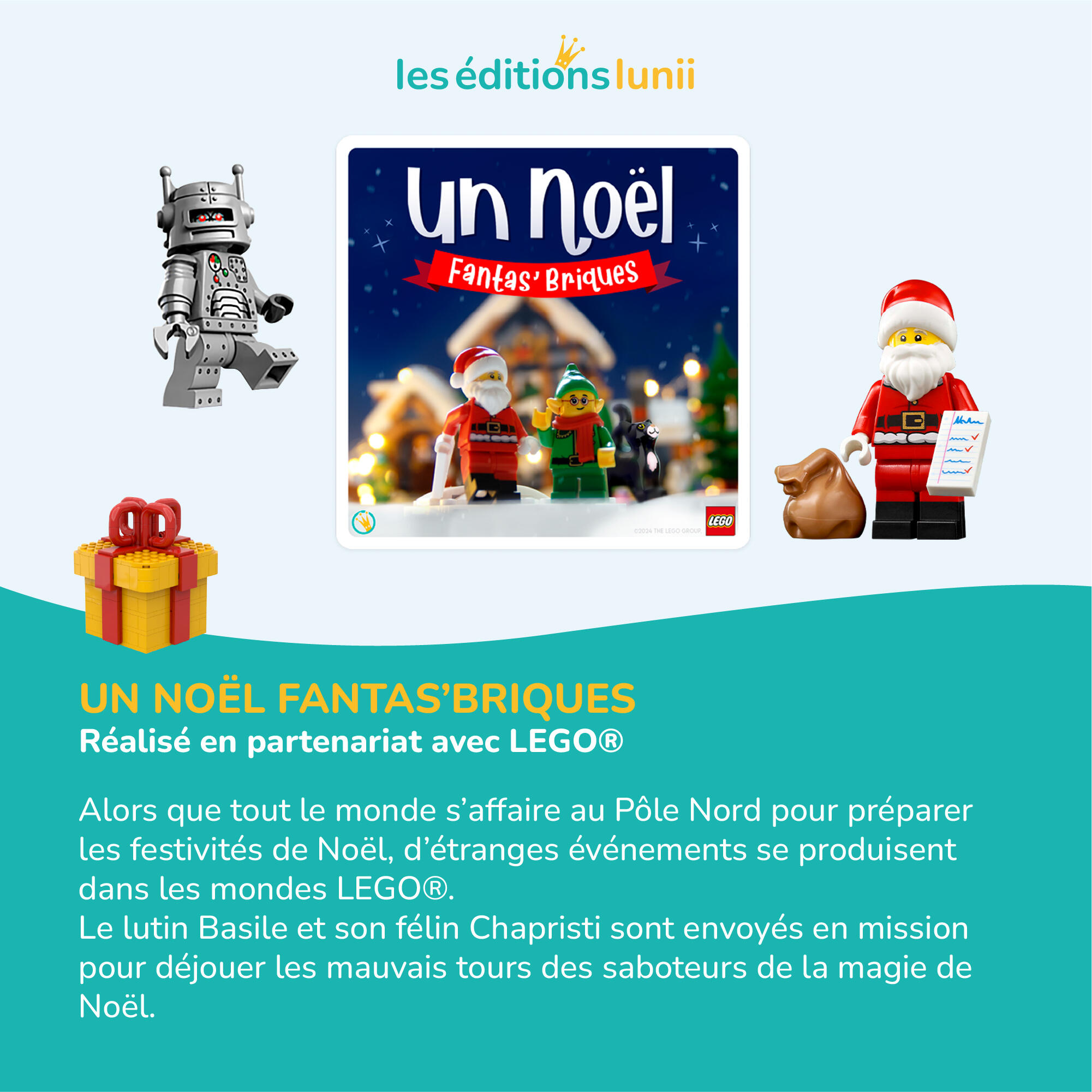 Lunii – Noël Fantas’briques – Livre audio interactif 2/3