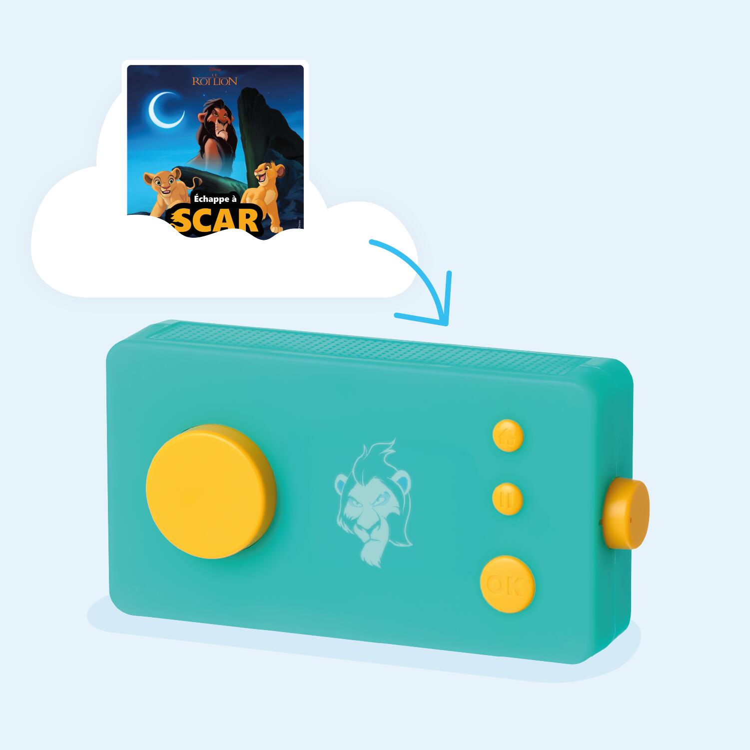 Lunii – Défi Vilain : Échappe à Scar – Livre audio interactif 3/6