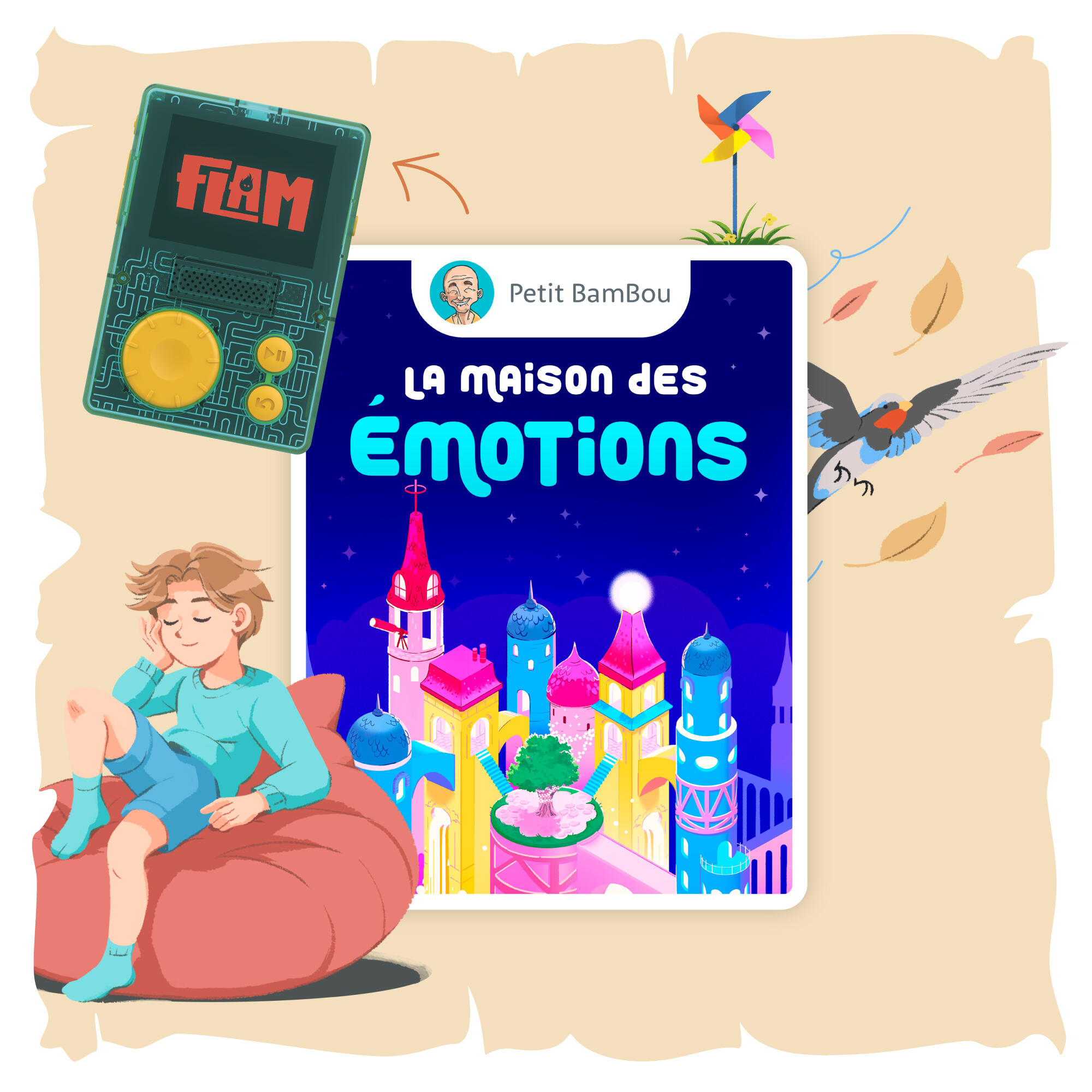 Lunii – La maison des émotions – Livre audio interactif 2/3