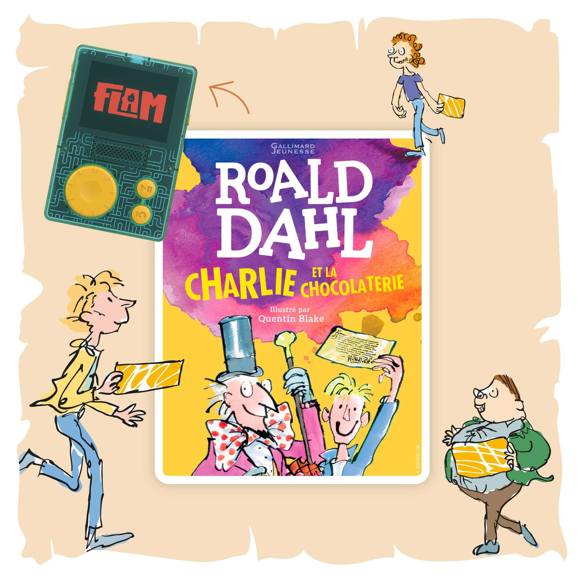 Lunii – Charlie et la chocolaterie – Livre audio 2/3