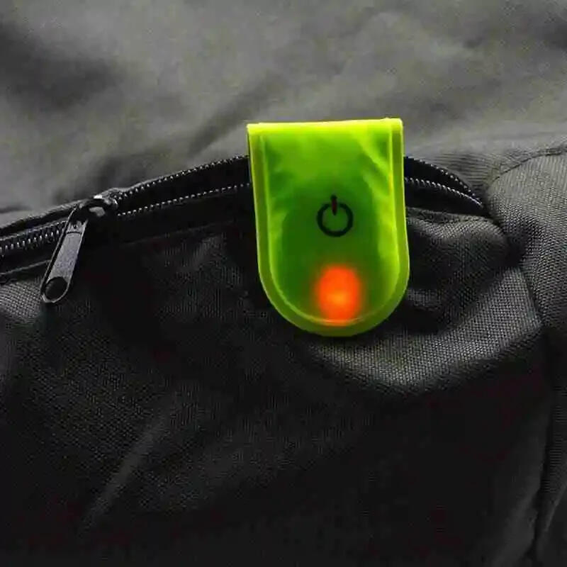 Clip LED réfléchissant magnétique – sécurité running / marche / vélo 4/6