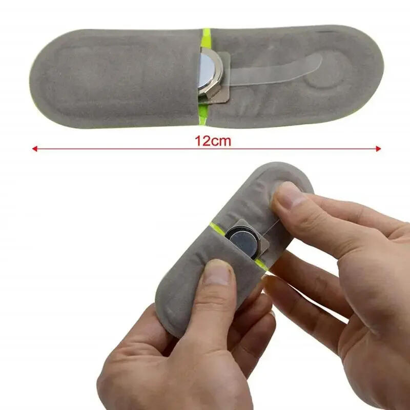 Clip LED réfléchissant magnétique – sécurité running / marche / vélo 6/6