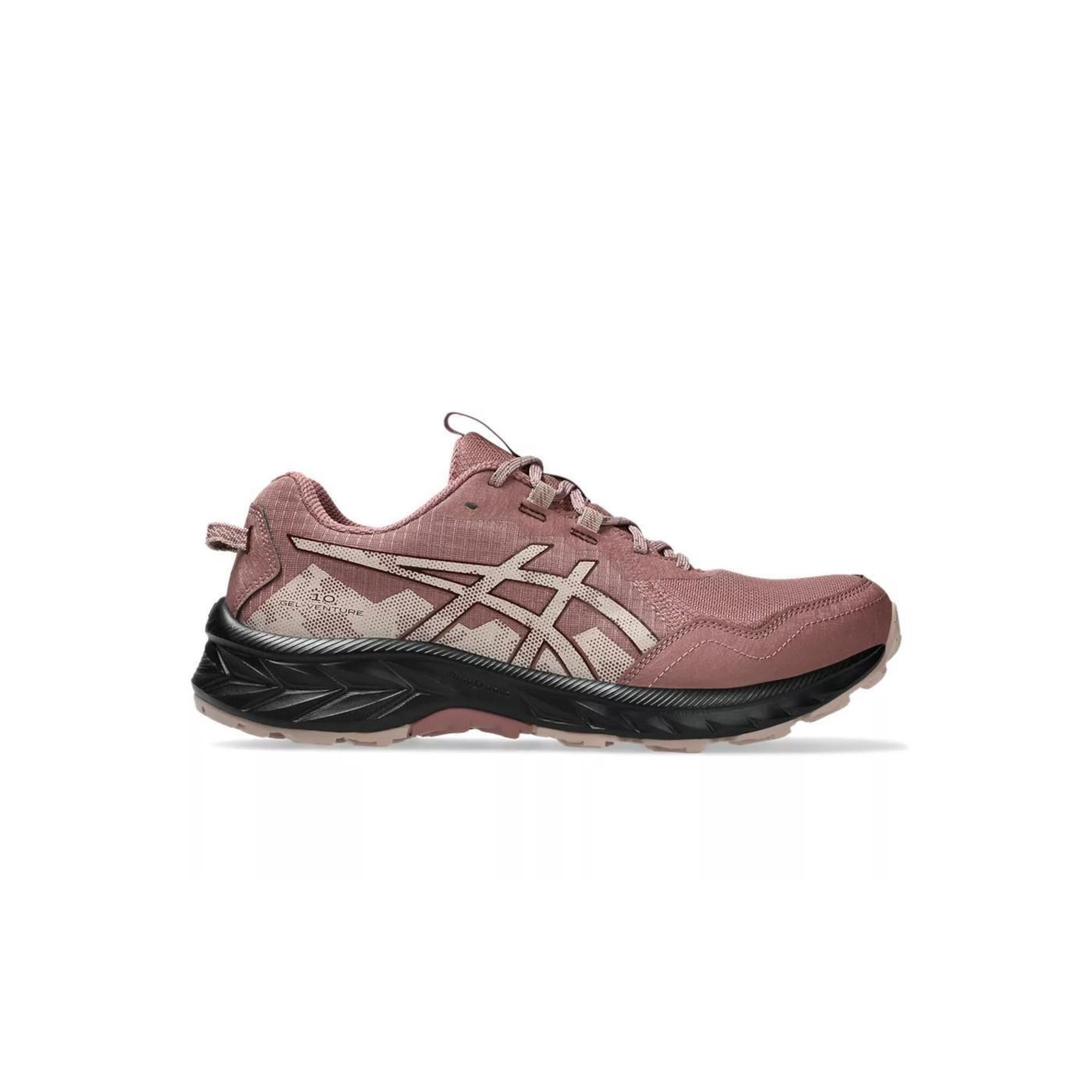 Asics - Chaussures Pour Femmes Asics Venture 10 Bordeaux - Chaussures D'Alpinisme - Rouge|violet - Decathlon
