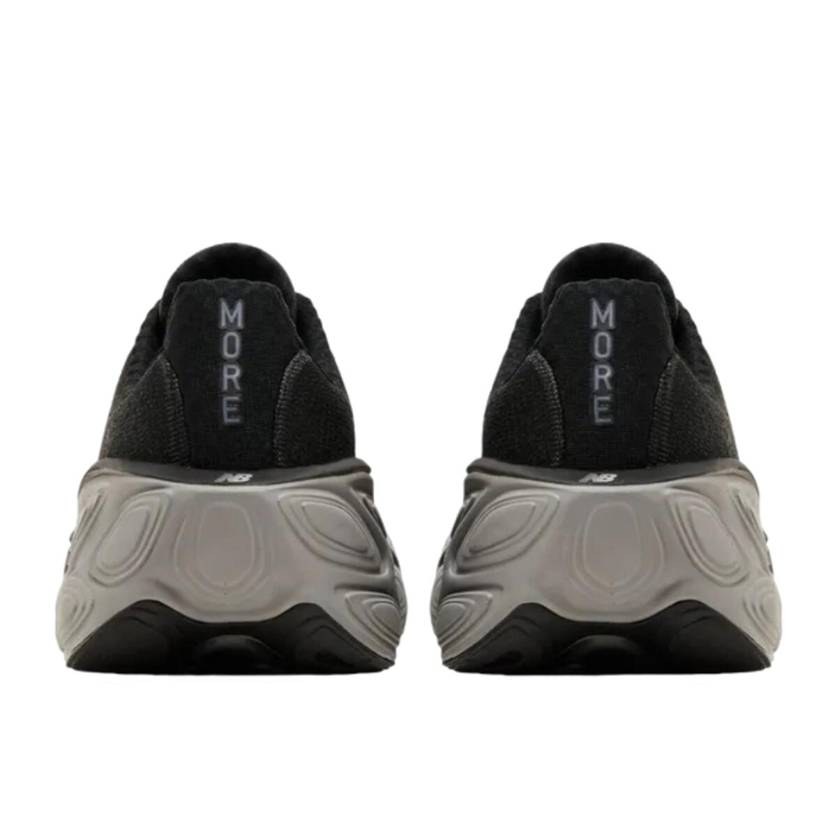 Chaussures  Fresh Foam X More v5 Black Linen Silver Metallic 3/4