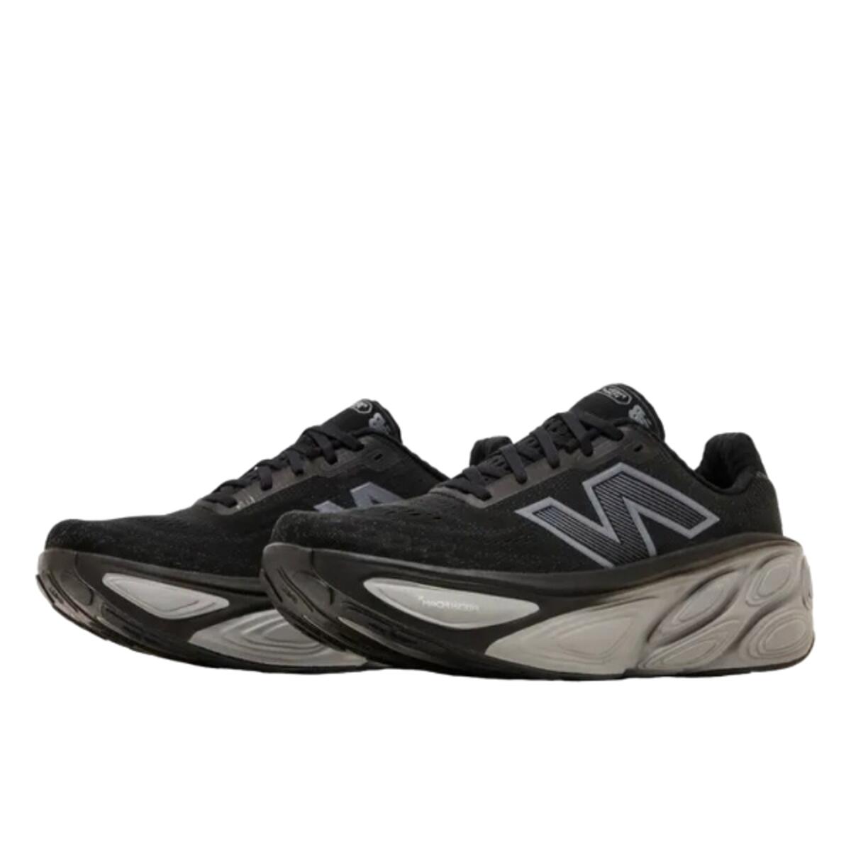 Chaussures  Fresh Foam X More v5 Black Linen Silver Metallic 2/4