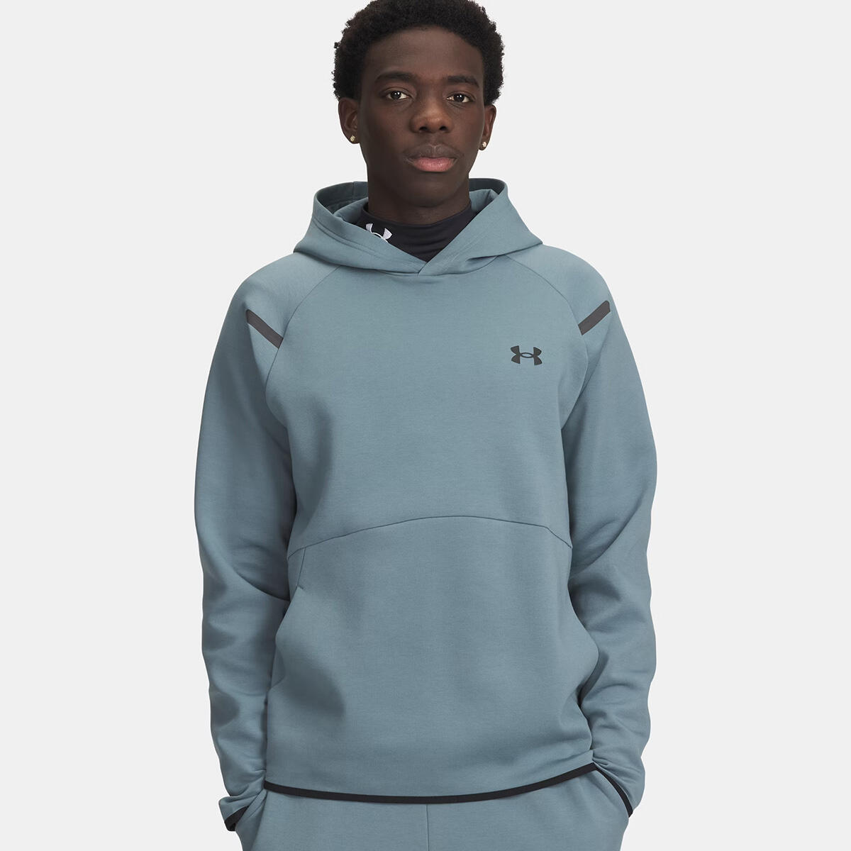 Under Armour - Sweat À Capuche Ua Unstoppable Fleece Pour Homme Jasper Bleu - Pull - Bleu - Decathlon
