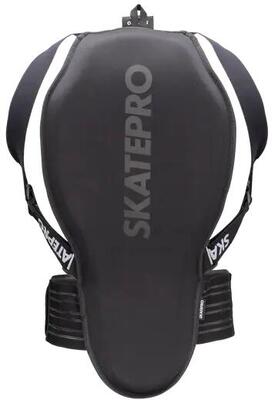 SkatePro Velcro Paraschiena - S - Nero