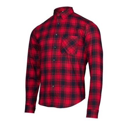 Chemise en flanelle décontractée pour hommes P - R.O.D Checker rouge à carreaux