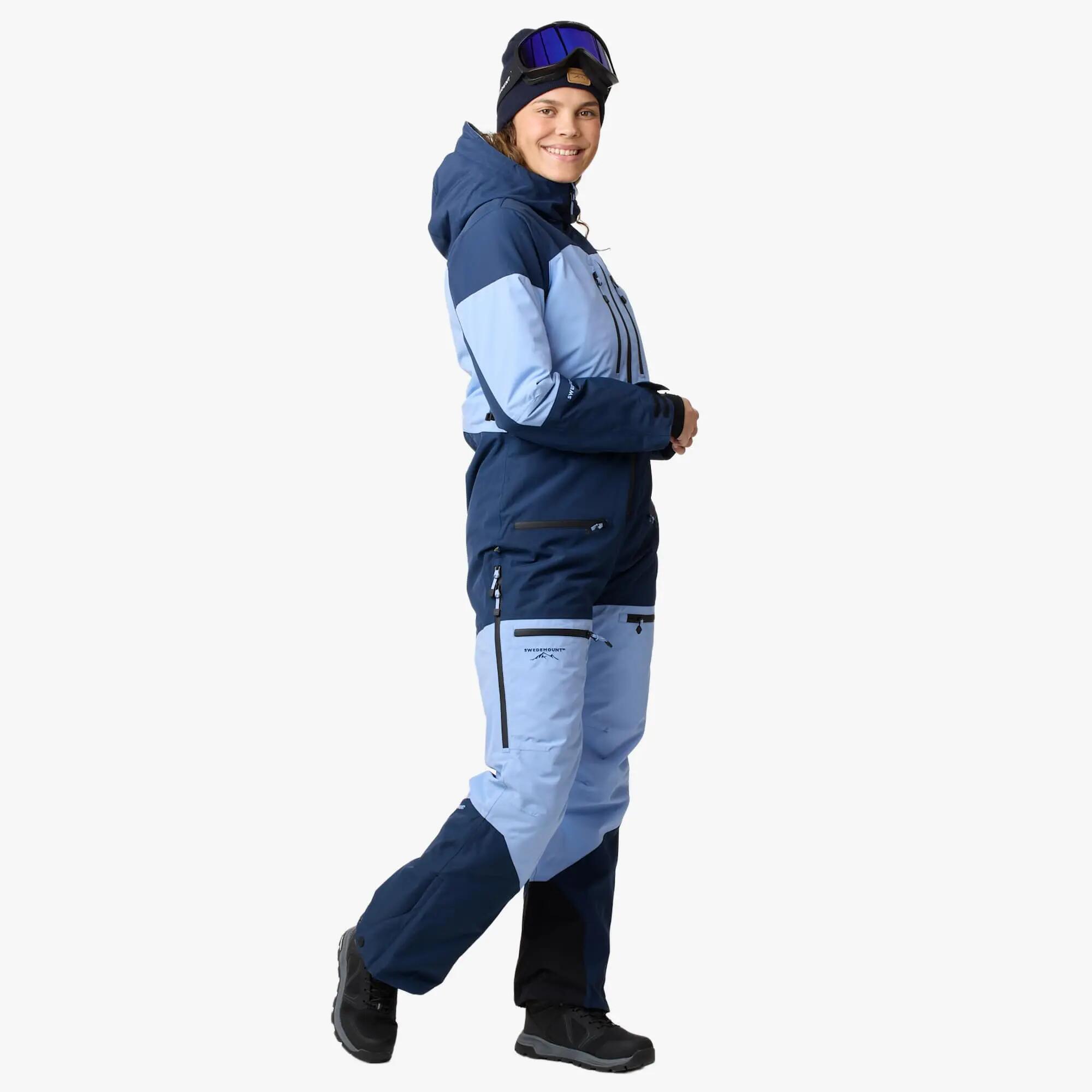 Tuta Invernale Sci Donna Impermeabile Freeride 4/14