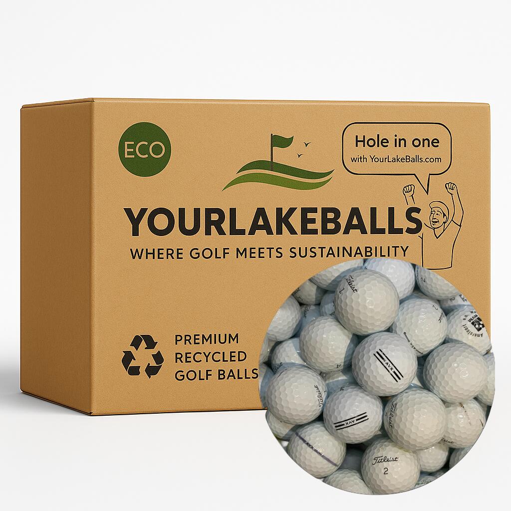 24 Used Titleist AVX Golf Balls – AAAA – Lakeballs