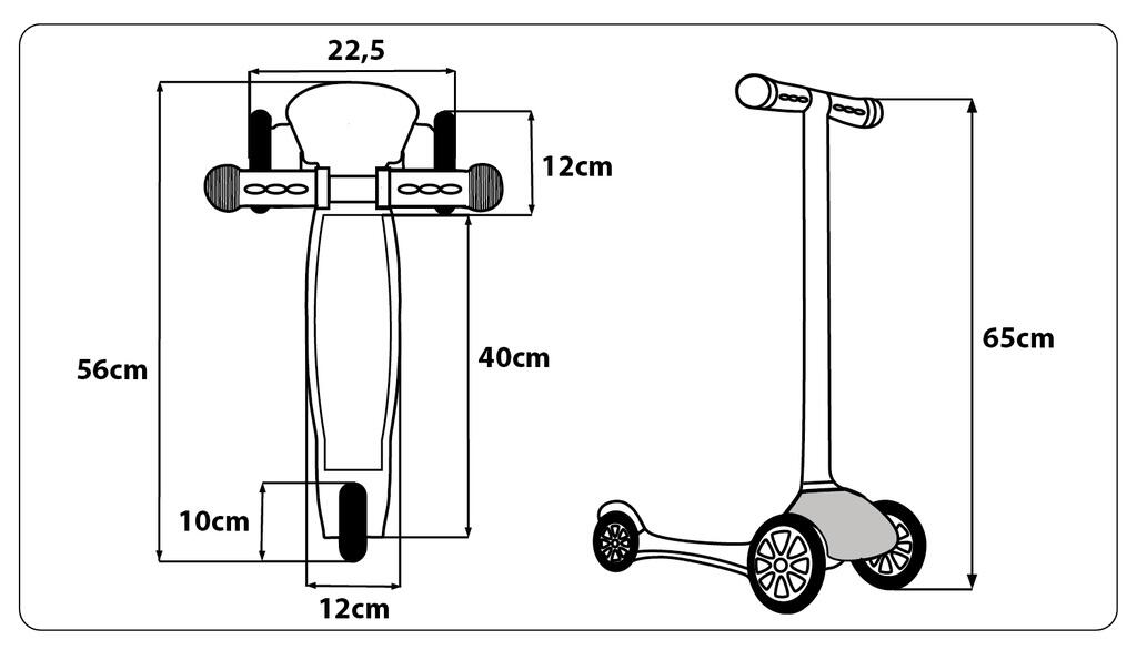 STITCH 3-WIEL SCOOTER 5/5