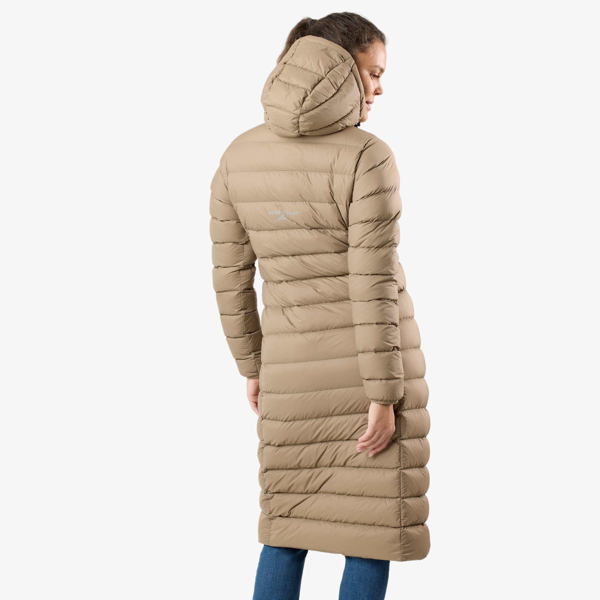 Giacca a vento da trekking donna idrorepellente antivento Östersund Long 2/8