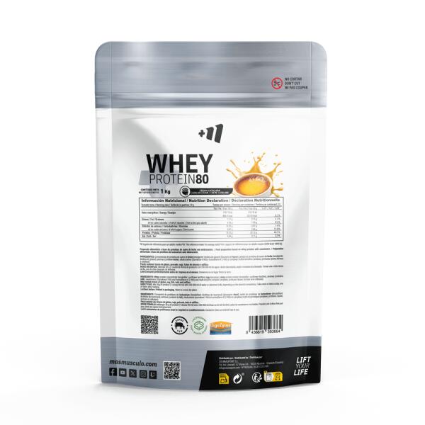 Whey Protein80 - Crema Catalana da 1 Kg MASmusculo 2/4