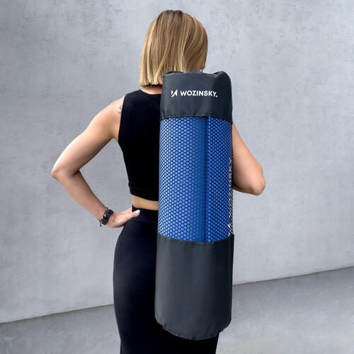 Wozinsky Matte (Gymnastik und Yoga), blau, 181x63x0,9 cm. 5/7